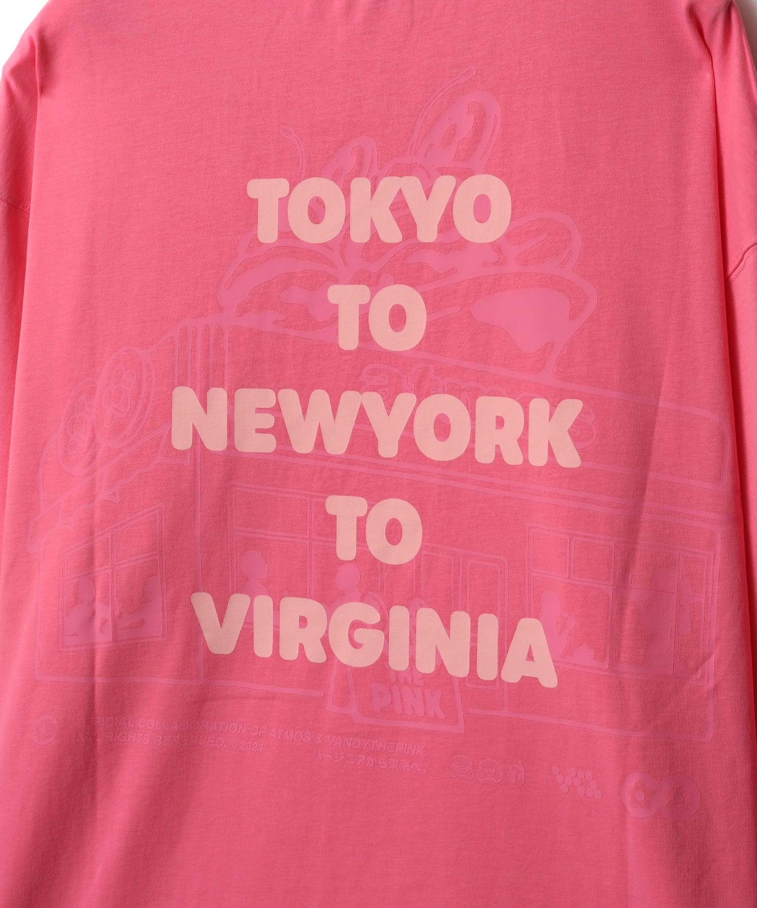 VANDY THE PINK x ATMOS Staff L/S Tee PINKの画像