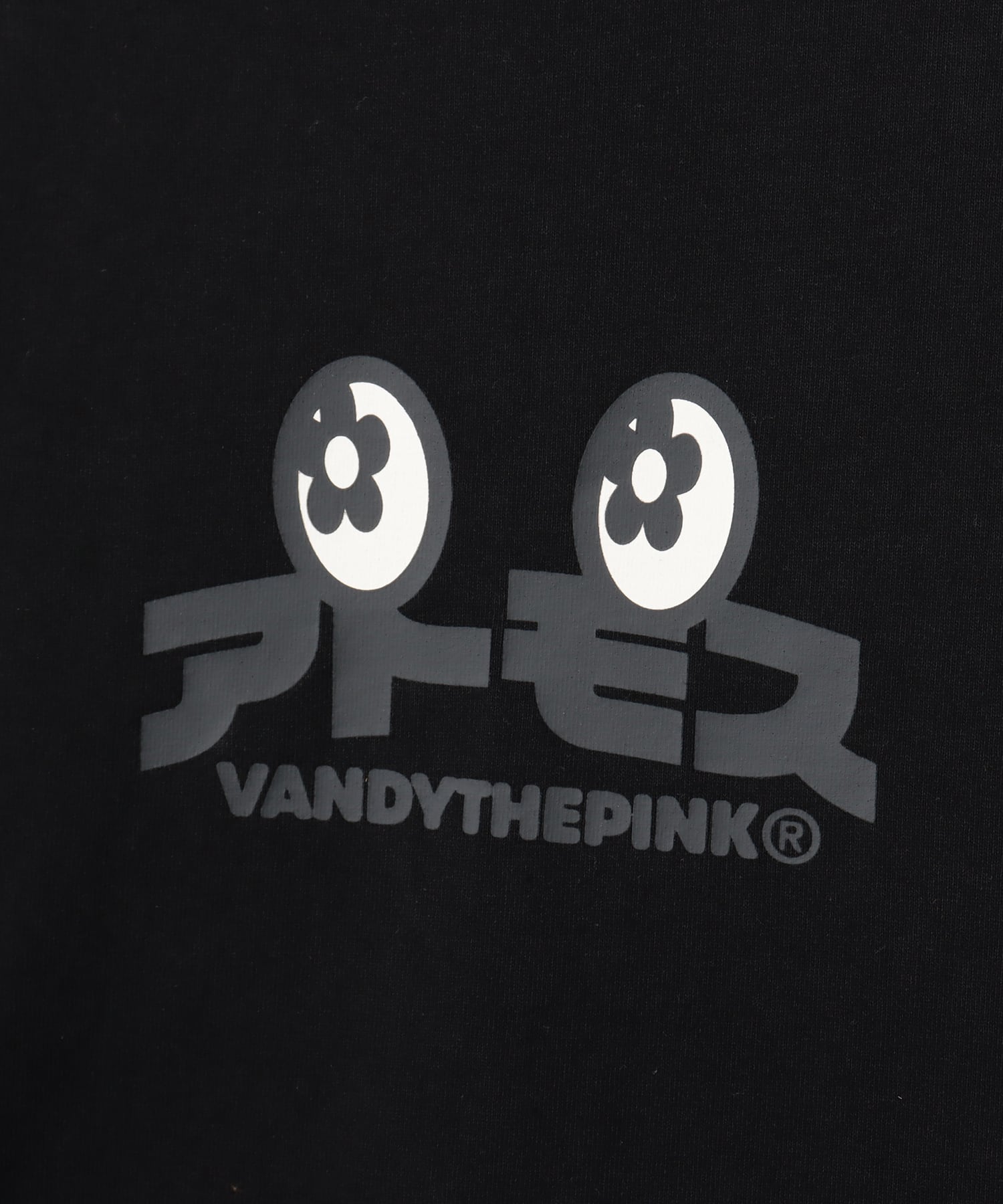 VANDYTHEPINK x ATMOS Japanese Logo L/S Tee BLACKの画像