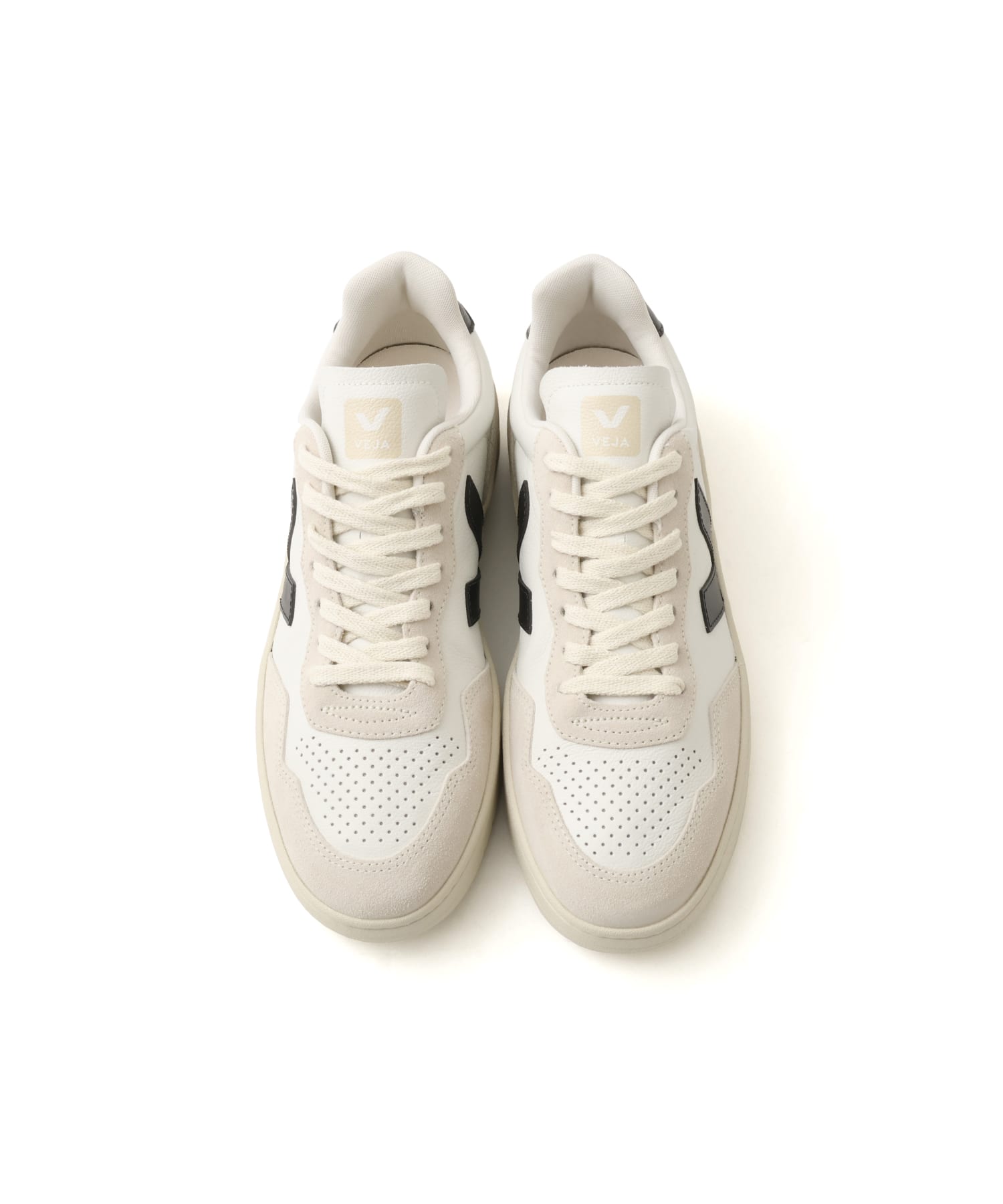 VEJA V-90 WHITE-BLACKの画像