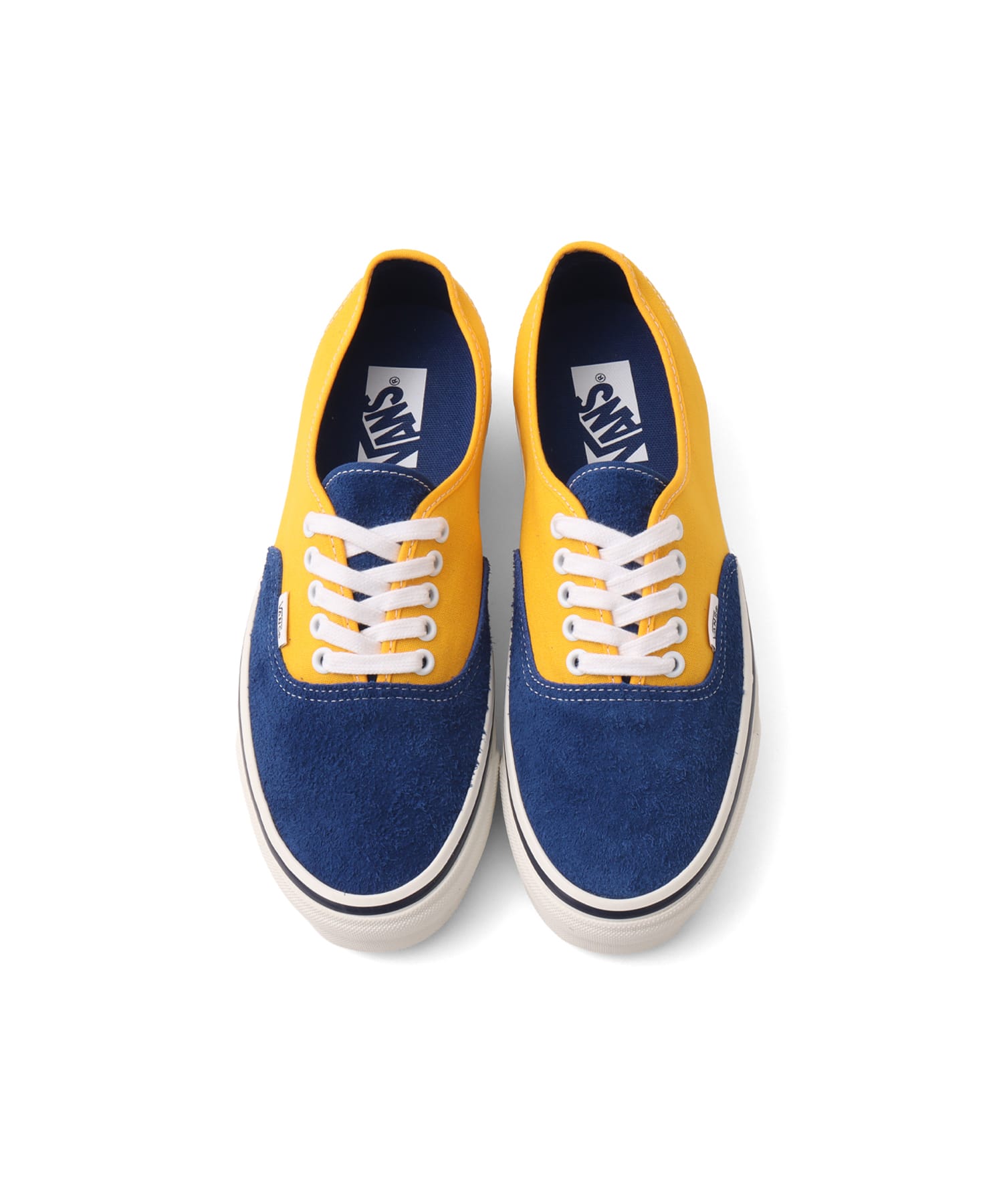 VANS LX Authentic 44 SUEDE/CANVAS True Blue/Sunny Yellowの画像