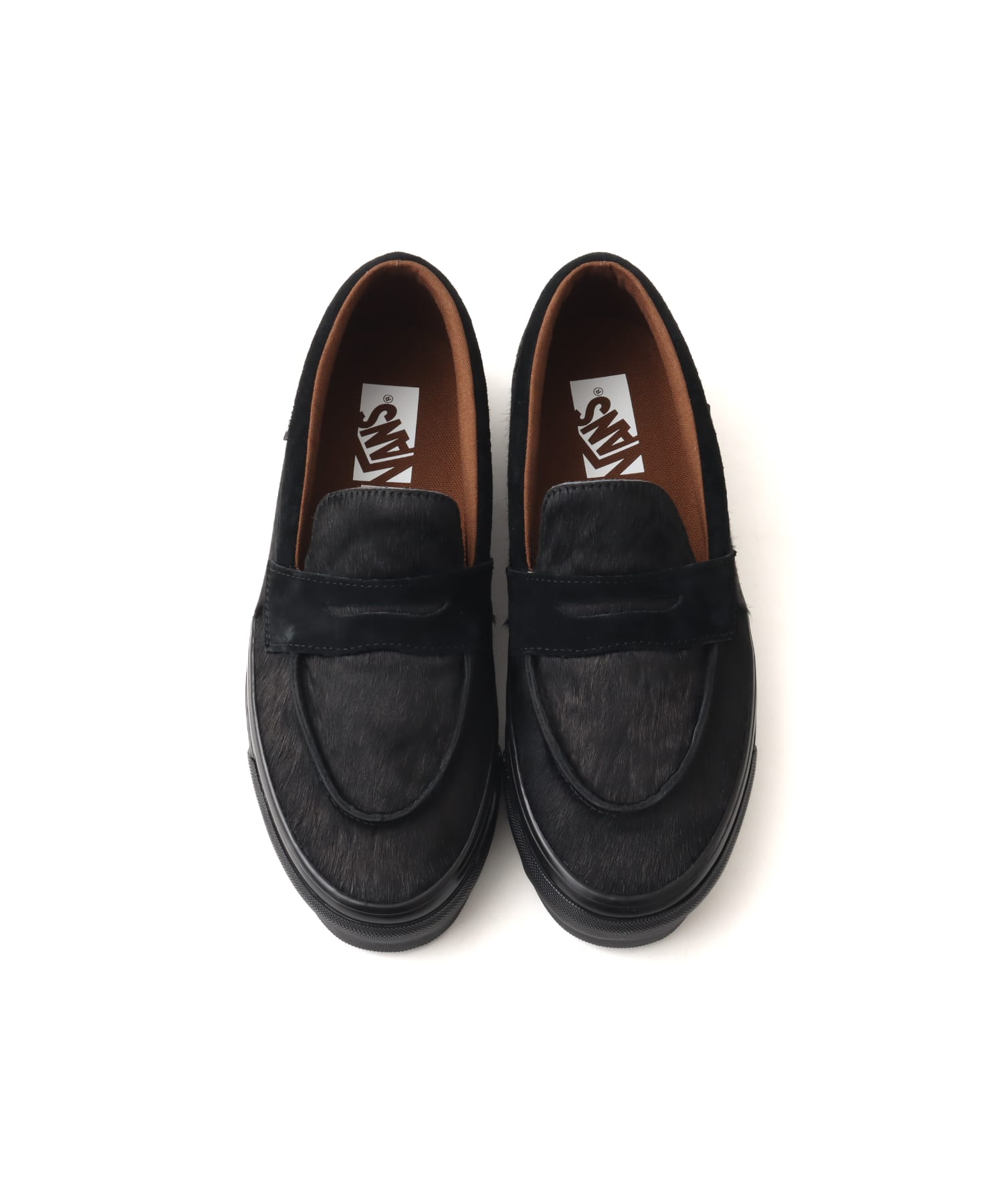 VANS LX Loafer 53 PONY HAIR Blackの画像