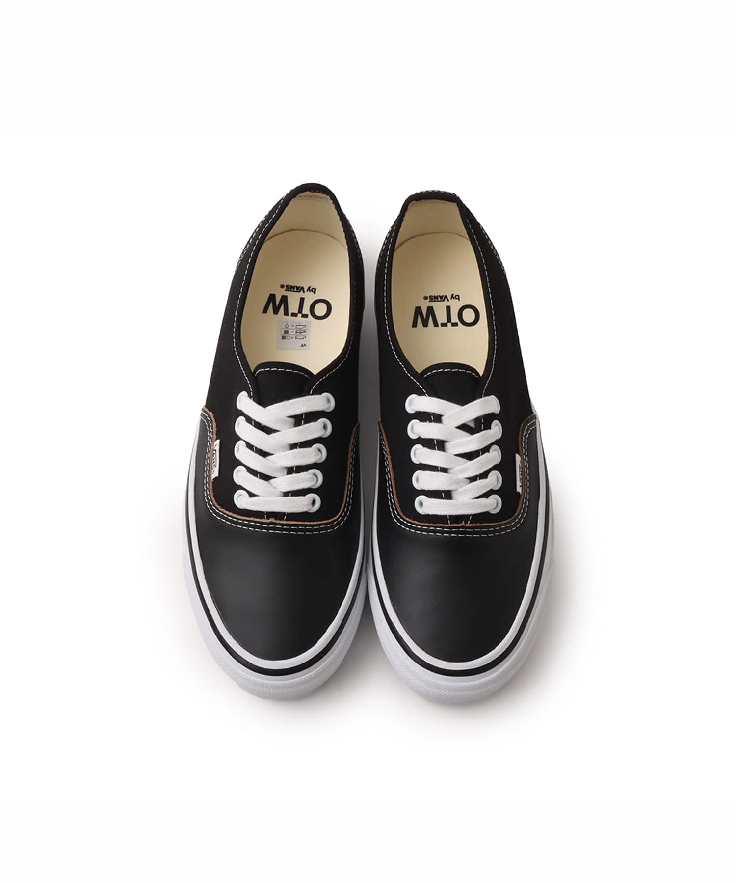 VANS OTW Authentic 44 Siped Vibram Black（バンズ オーティー