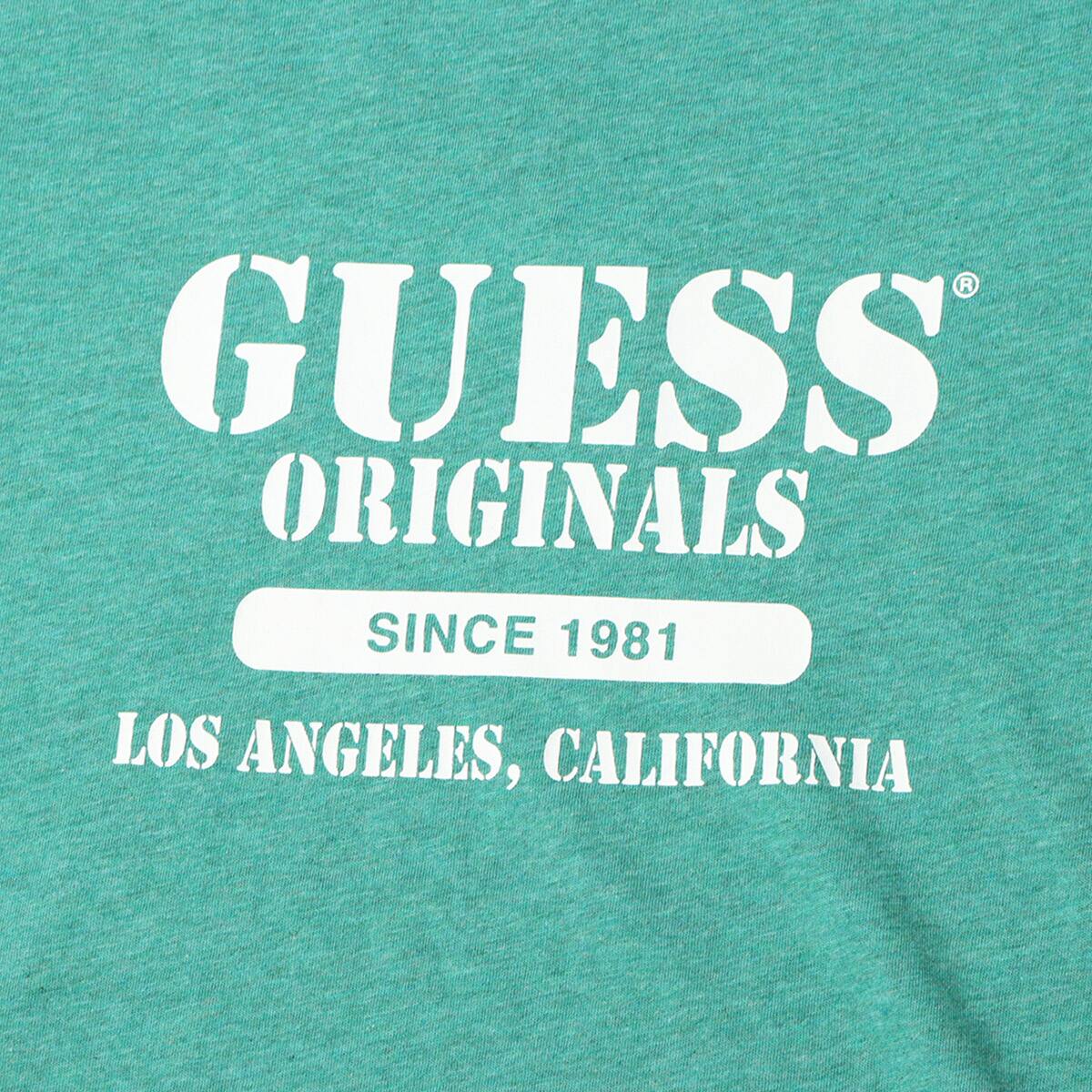 GUESS Originals Graphic Teeshirts GREEN 21FW-Iの画像