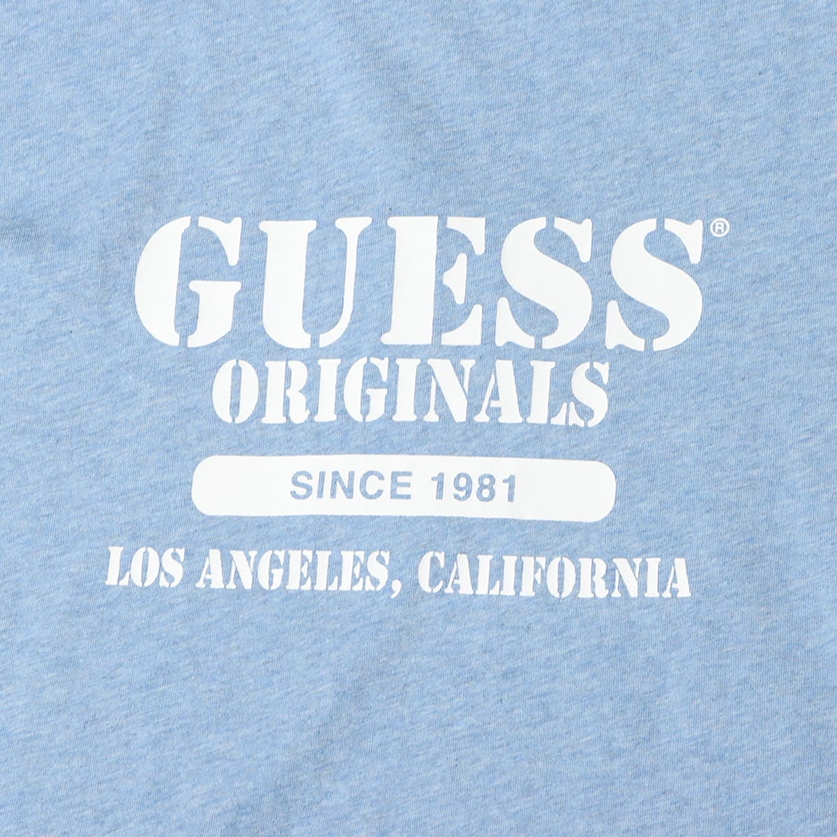 GUESS Originals Graphic Teeshirts BLUE 21FW-Iの画像