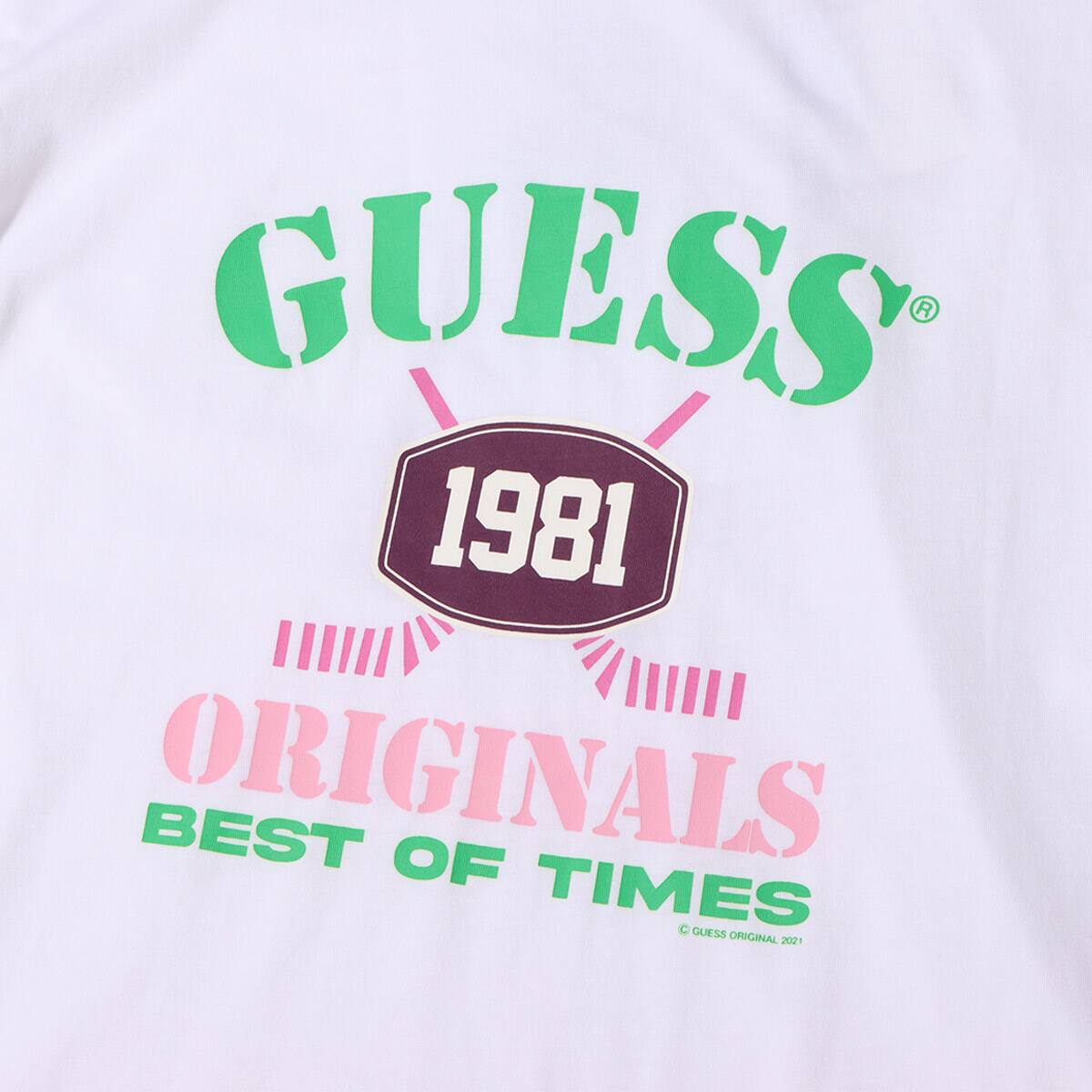 GUESS Originals Graphic Teeshirts WHITE 21FW-Iの画像