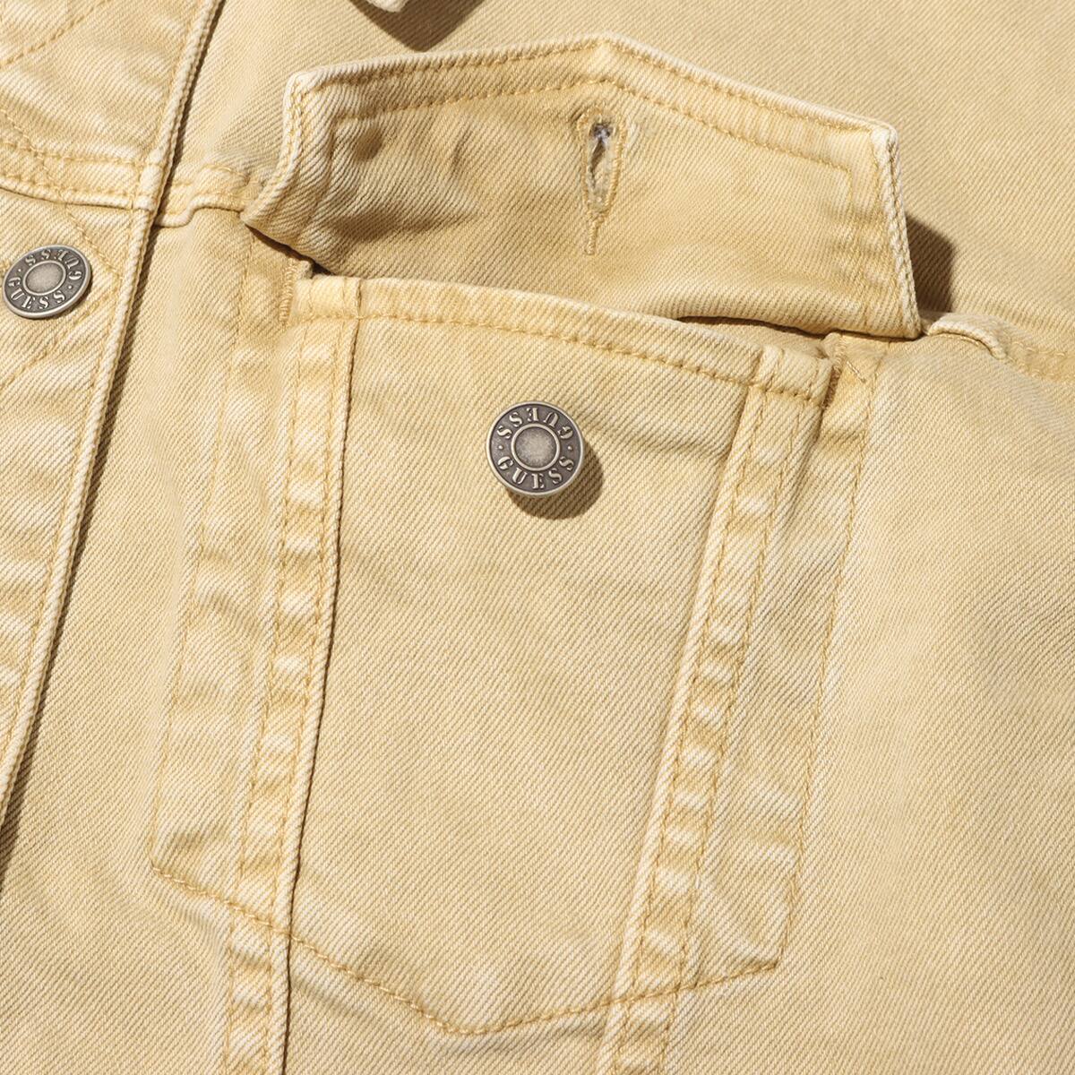 GUESS Originals Landon Relaxed Denim Jacket BEIGE 21FW-Iの画像
