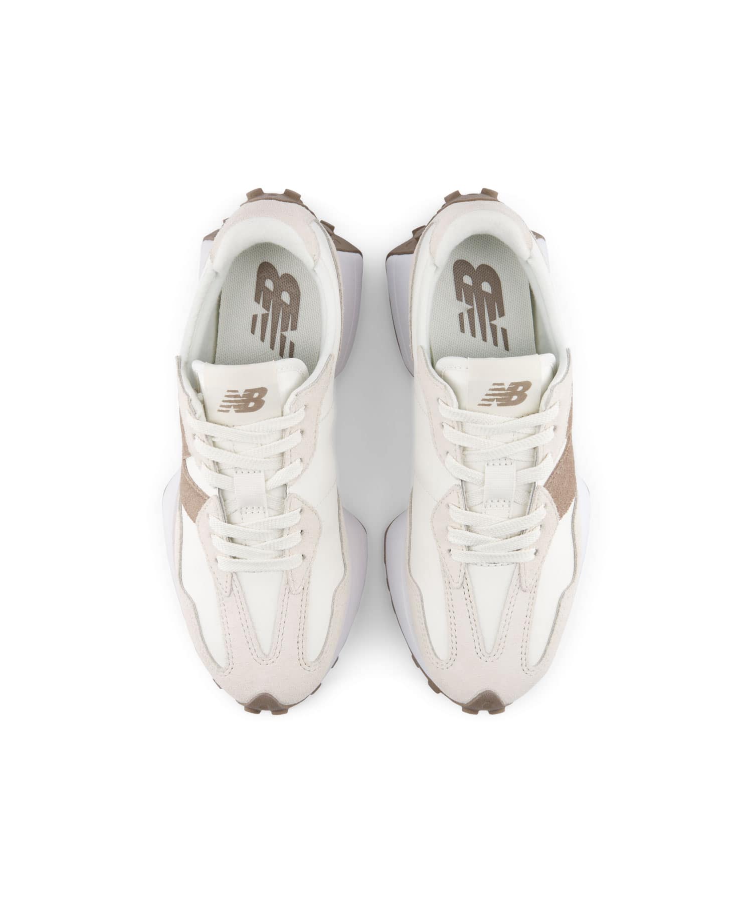 New Balance W327SUC OFF WHITE/BROWNの画像