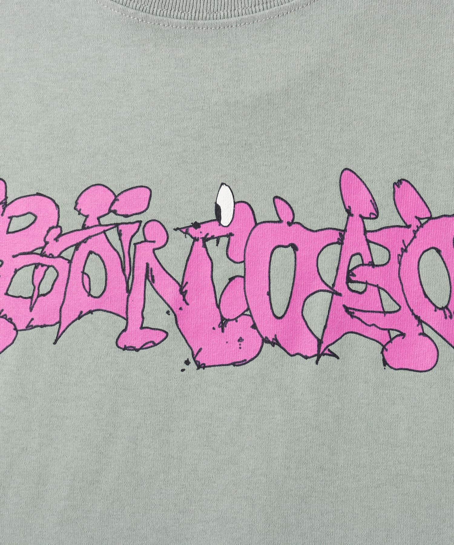 BRAIN DEAD SKRAM T-SHIRT SEAFOAMの画像