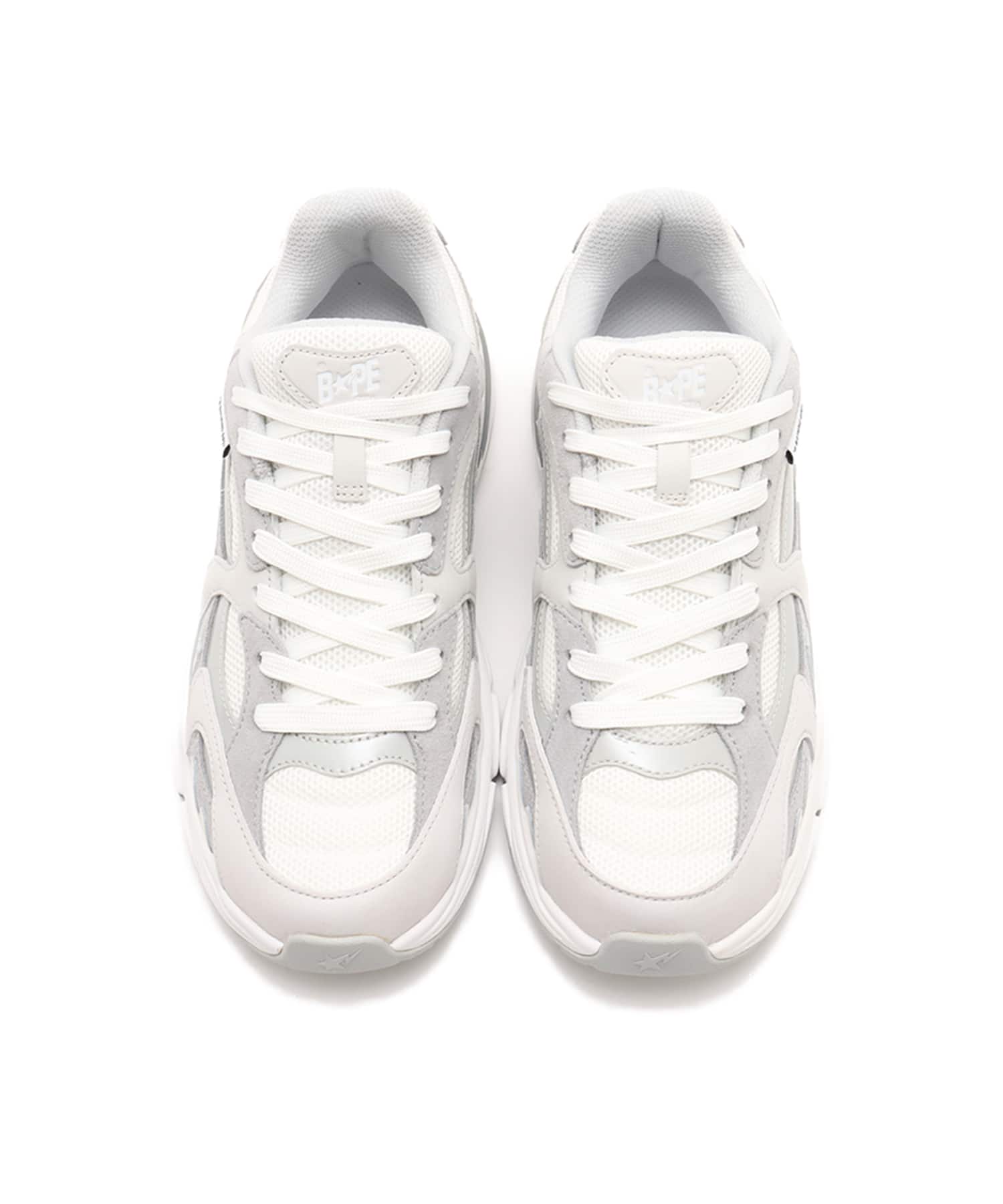 A BATHING APE SHARK STA WHITEの画像