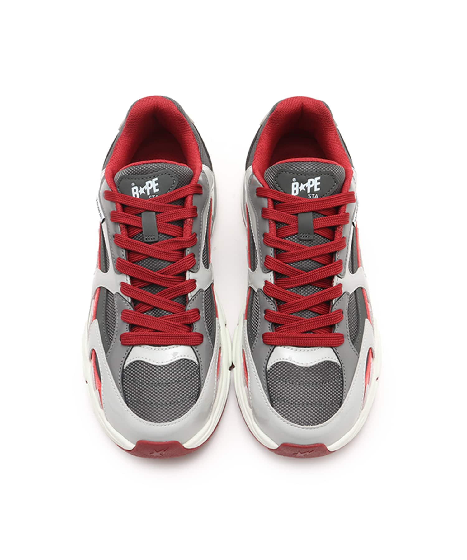 A BATHING APE SHARK STA #3 GRAYの画像