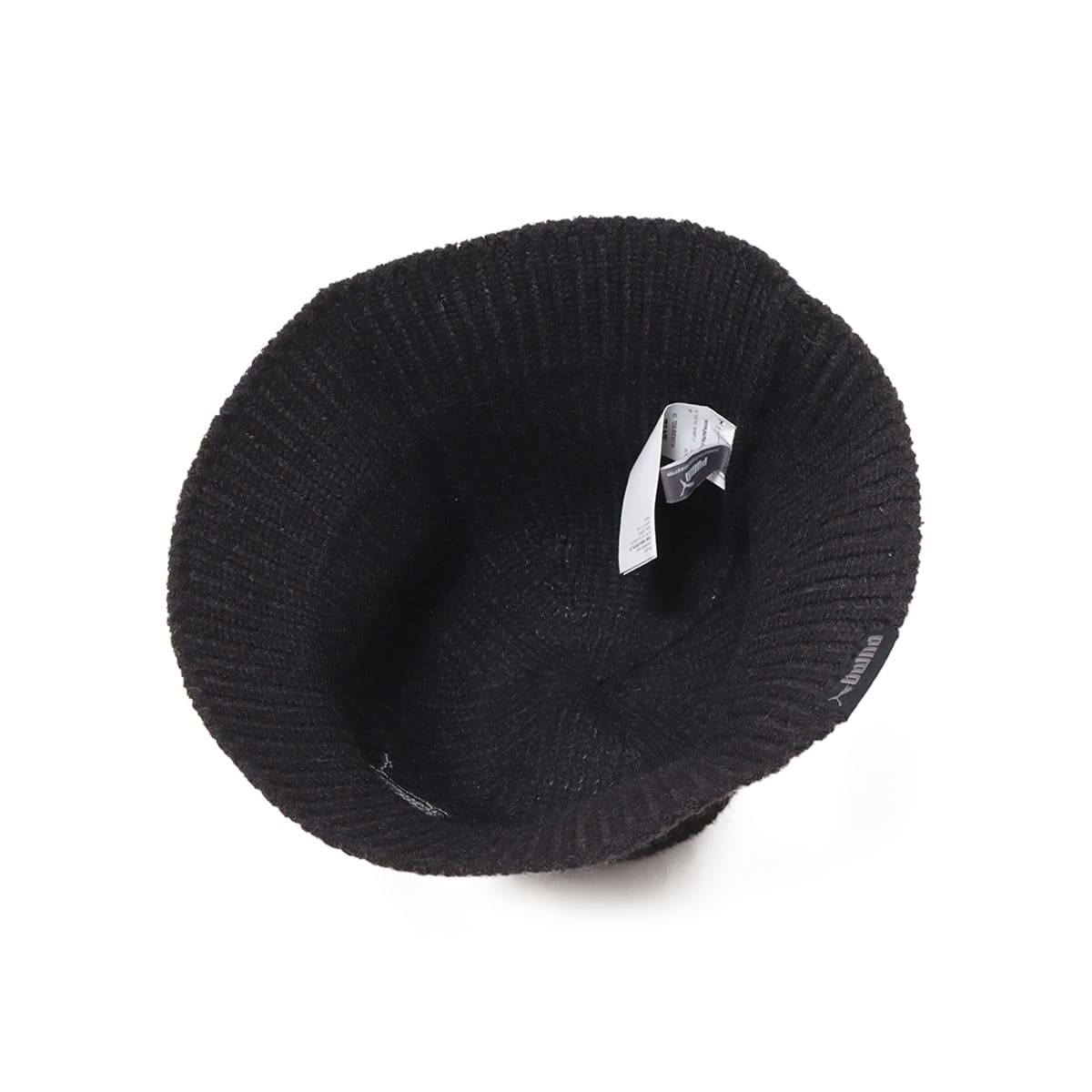 PUMA PRIME KNITTED BUCKET HAT PUMA BLACK 23FA-Iの画像