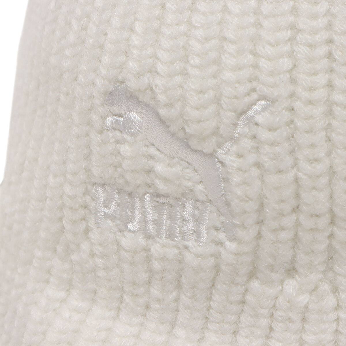 PUMA PRIME KNITTED BUCKET HAT WARM WHITE 23FA-Iの画像