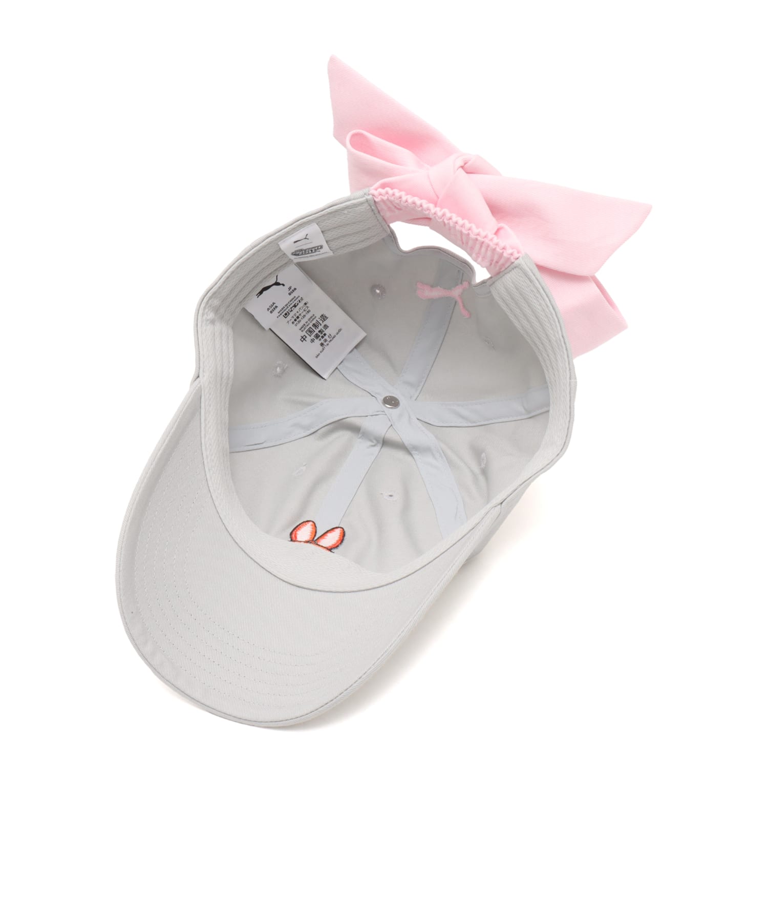 PUMA POWERPUFFGIRLS BOW BASEBALL CAP COOL LIGHT GRAY-BLOSSOMの画像