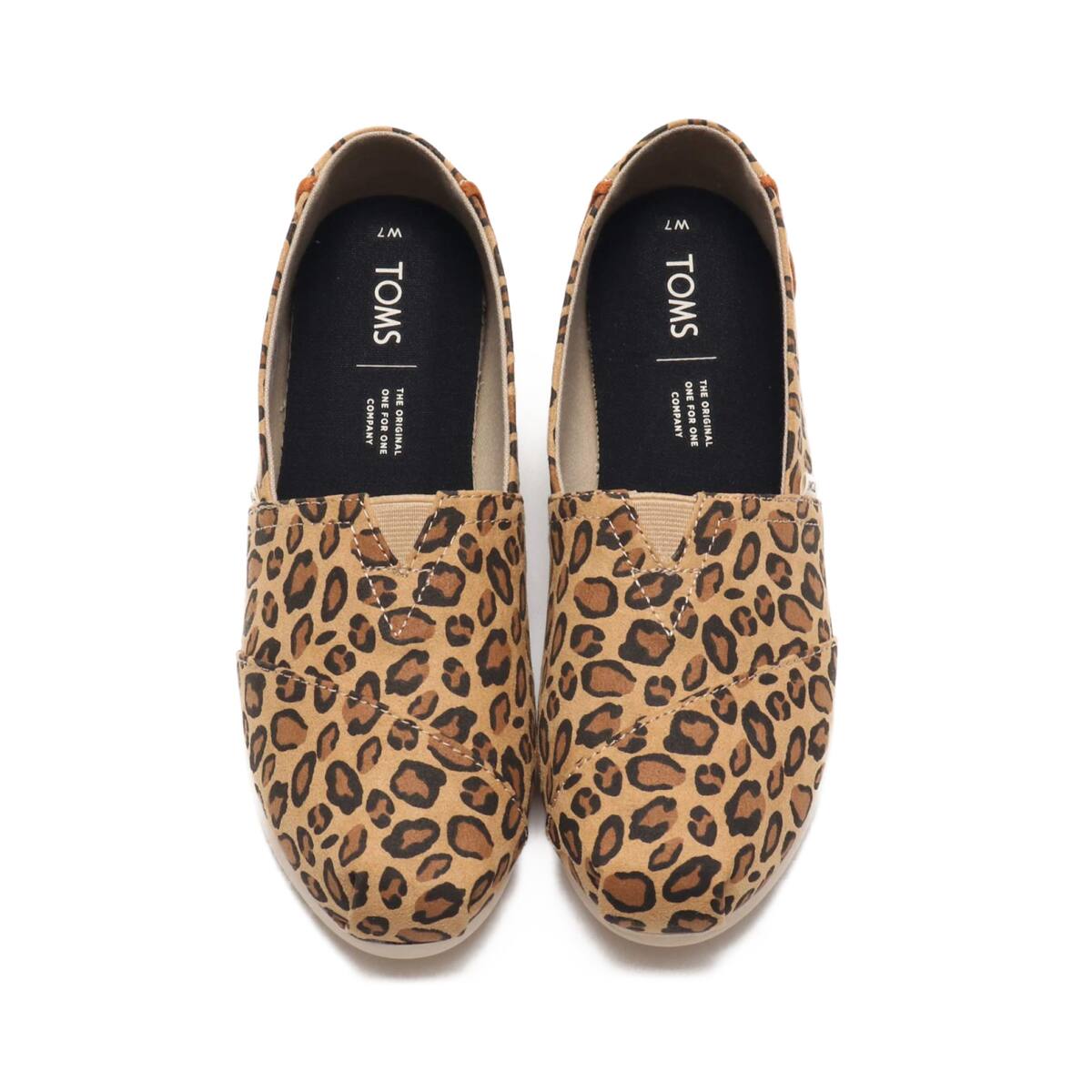 TOMS ALPARGATA 3.0 Desert Tan Leopard Printed Microfiber 19FW-Iの画像