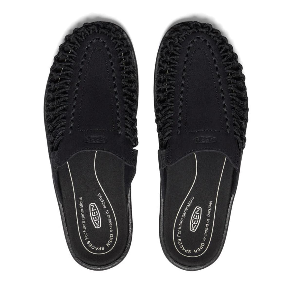 KEEN UNEEK II SLIDE BLACK/BLACK 24SS-Iの画像