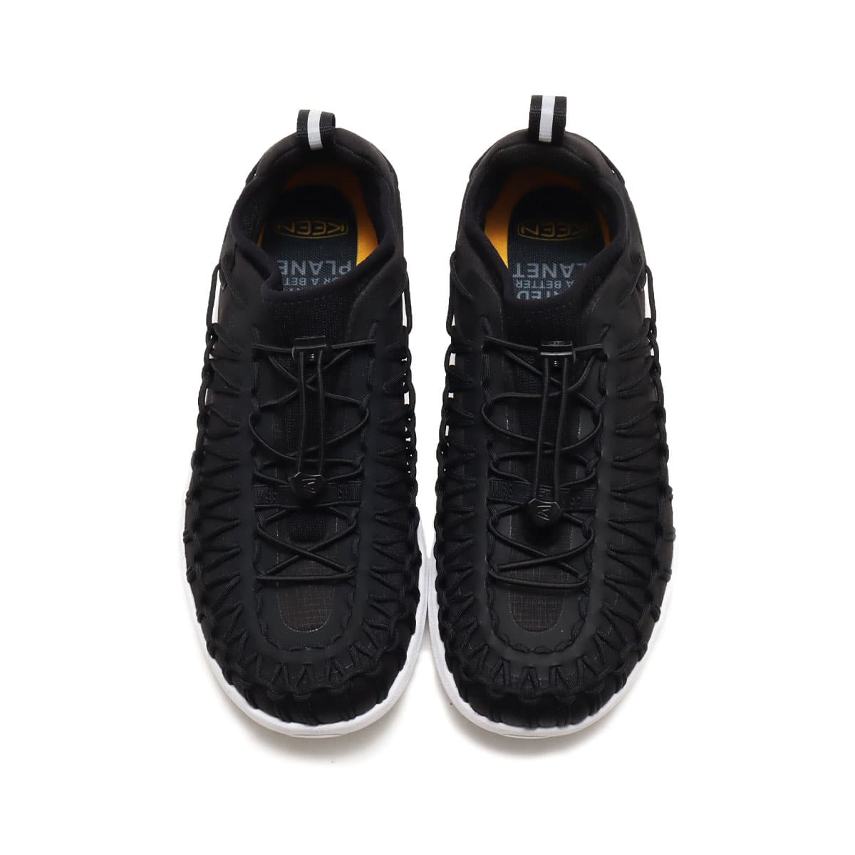 KEEN UNEEK SNK SNEAKER BLACK/STAR WHITE 20FW-Iの画像