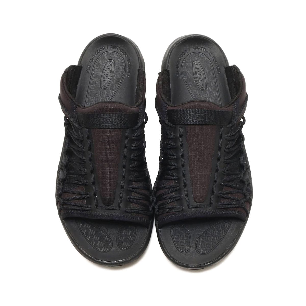 KEEN UNEEK SNK SLIDE BLACK/BLACKの画像