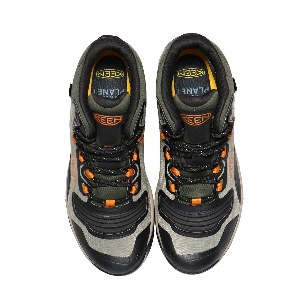 KEEN TEMPO FLEX MID WP VETIVER/DESERT SUN 21FW-Iの画像