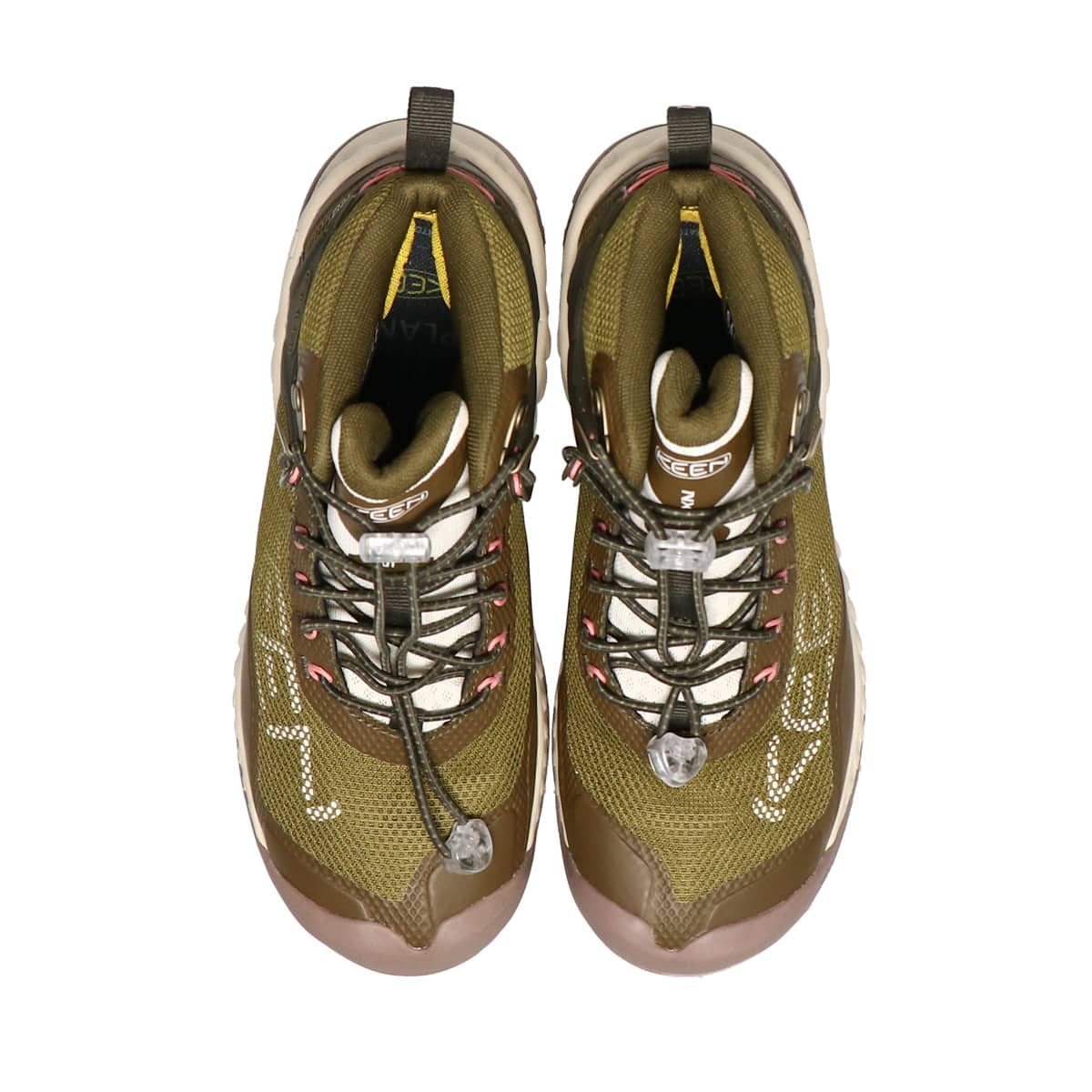 KEEN NXIS EVO MID WP OLIVE DRAB/BIRCH 21FW-Iの画像