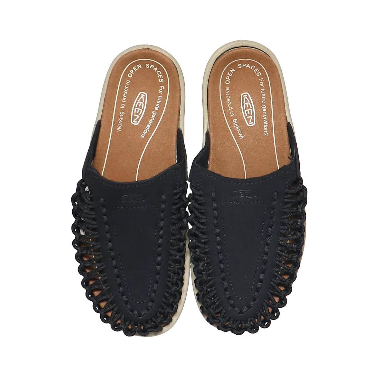 KEEN UNEEK II SLIDE Black/Plaza Taupe 22SS-Iの画像