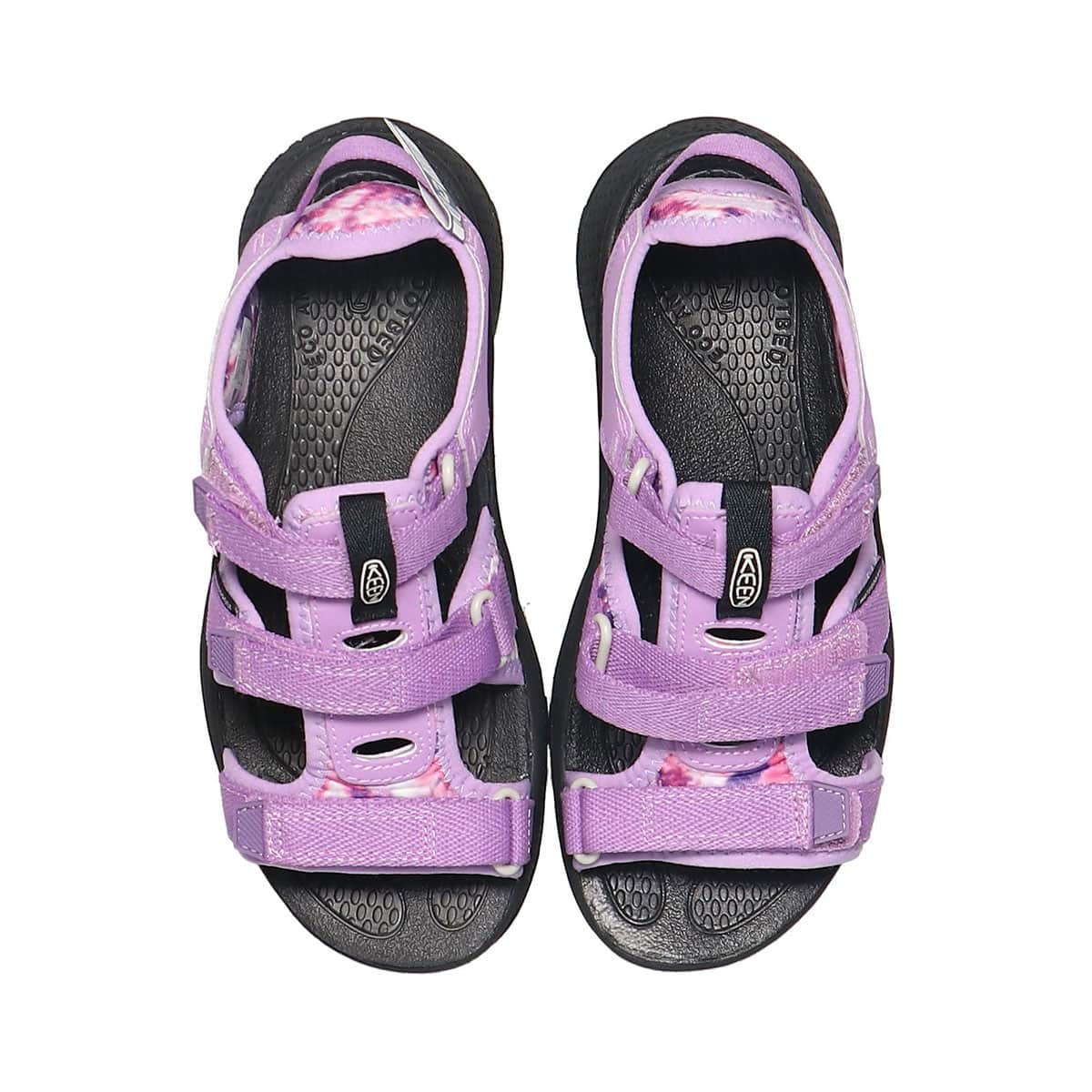 KEEN ASTORIA WEST OPEN TOE Tye Dye / Purple 22SS-Iの画像