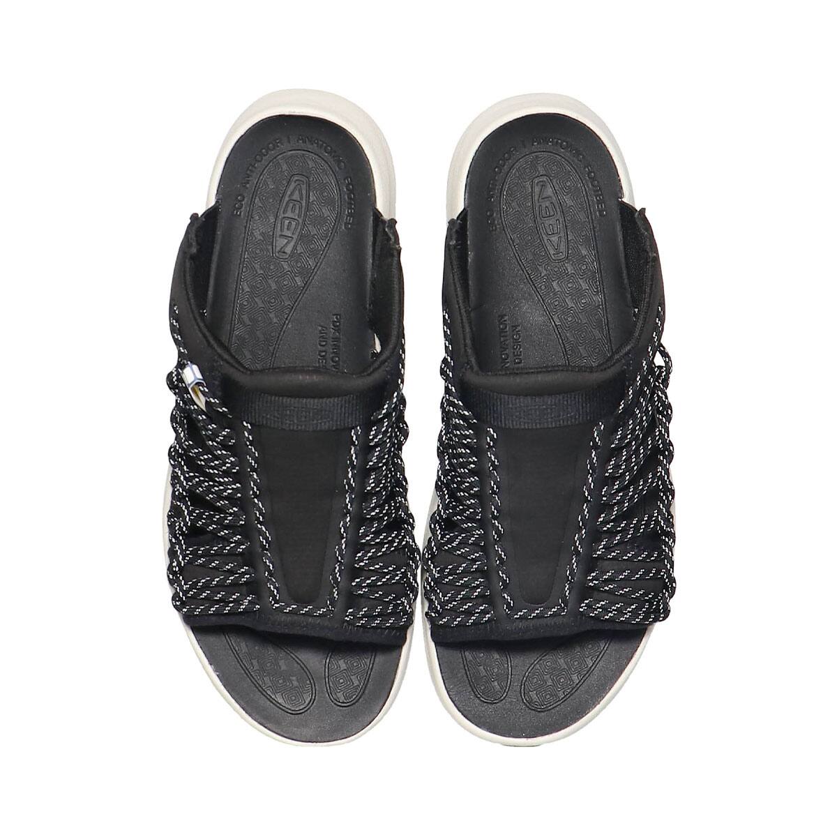 KEEN UNEEK SNK SLIDE Black/Silver 23FA-Iの画像