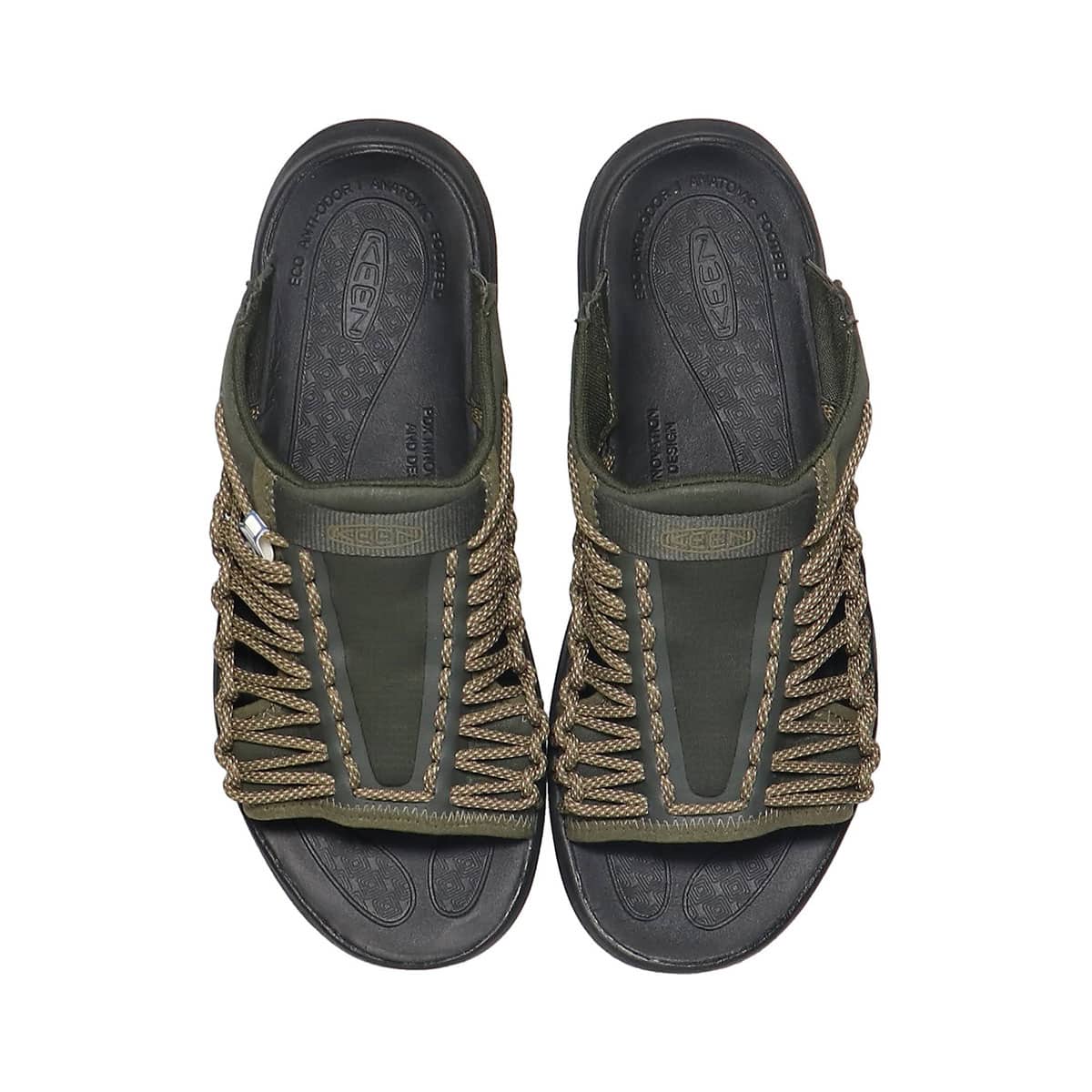 KEEN UNEEK SNK SLIDE Forest Night/Black 22SS-Iの画像