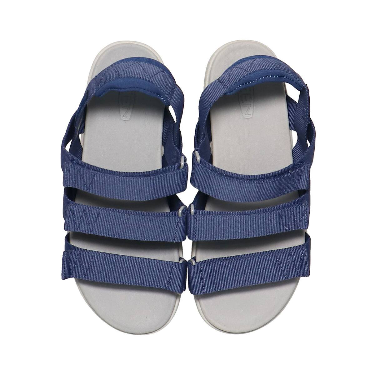 KEEN ELLE STRAPPY Blue Depths/Bright Cobalt 22SS-Iの画像