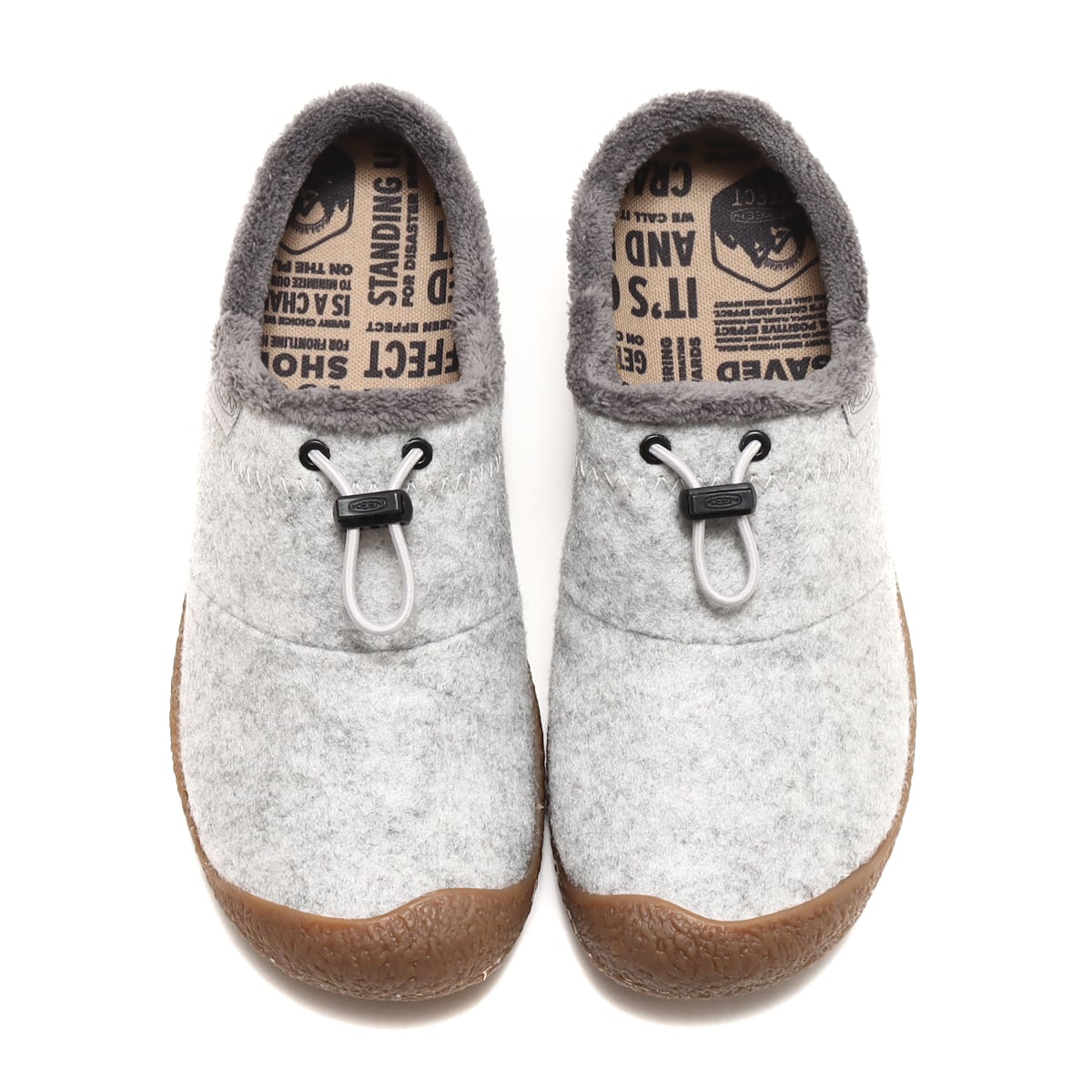 KEEN HOWSER III SLIDE Light Gray Wool/Vaporの画像