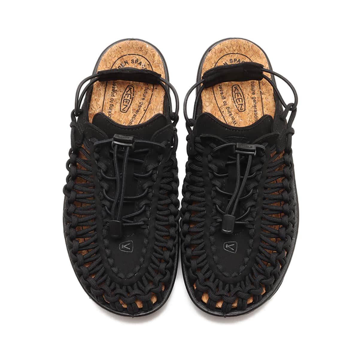 KEEN UNEEK II CONVERTIBLE BLACK/BLACKの画像