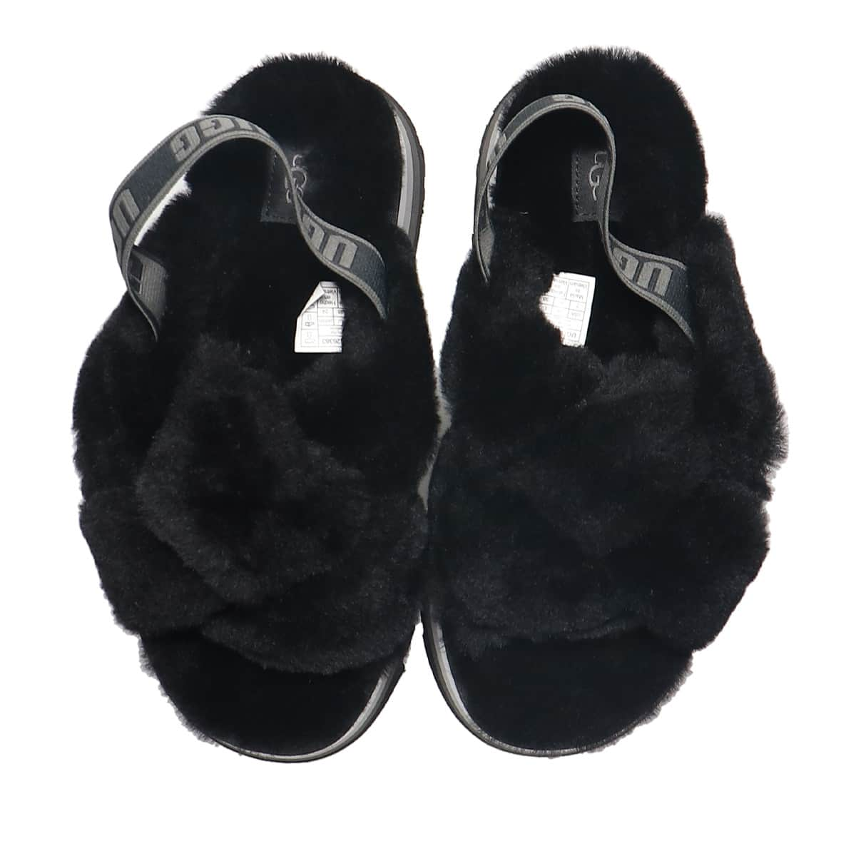 UGG W DISCO KNOT SLIDE BLACK 22SS-I