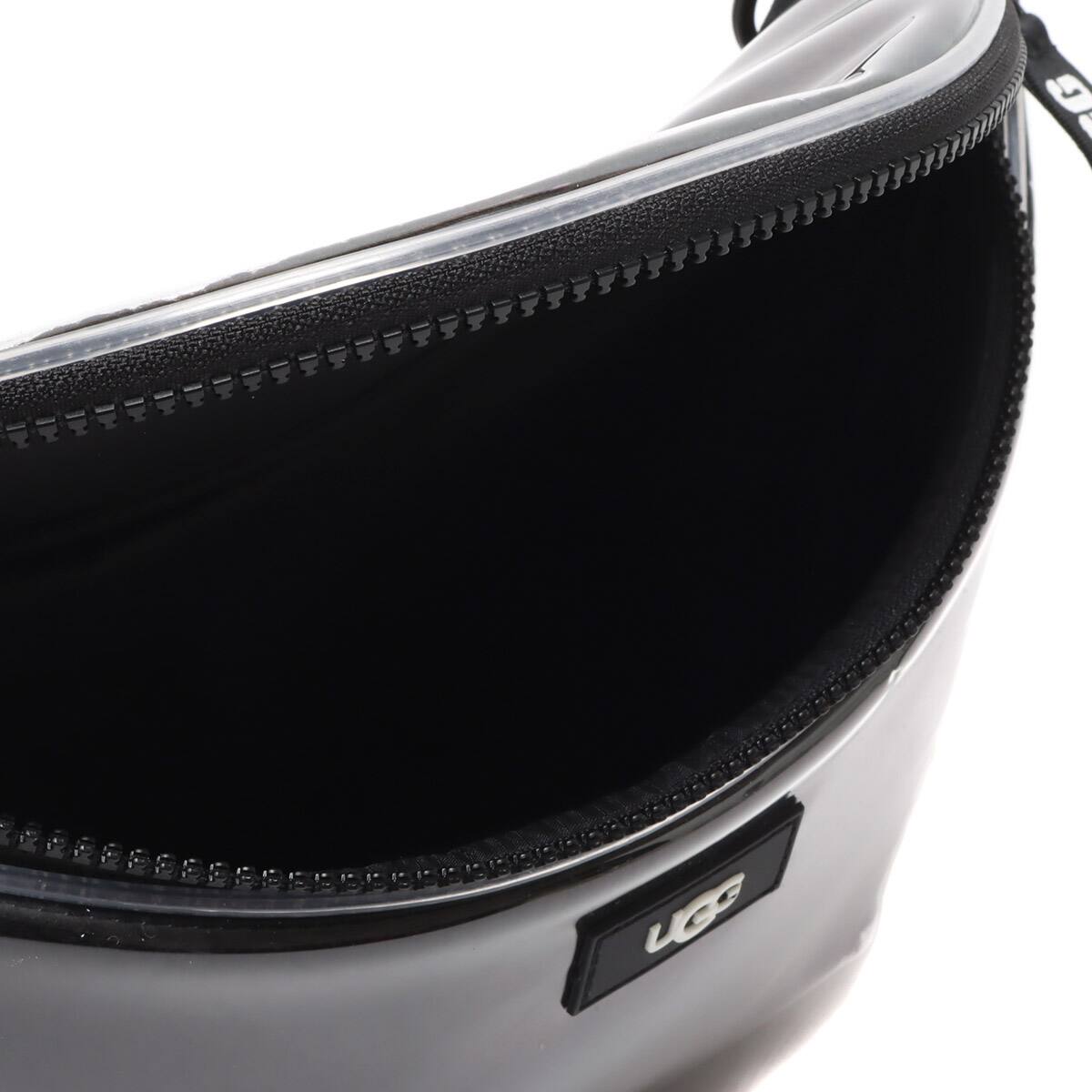 UGG W NASHA BELT BAG CLEAR BLACK 22SS-Iの画像