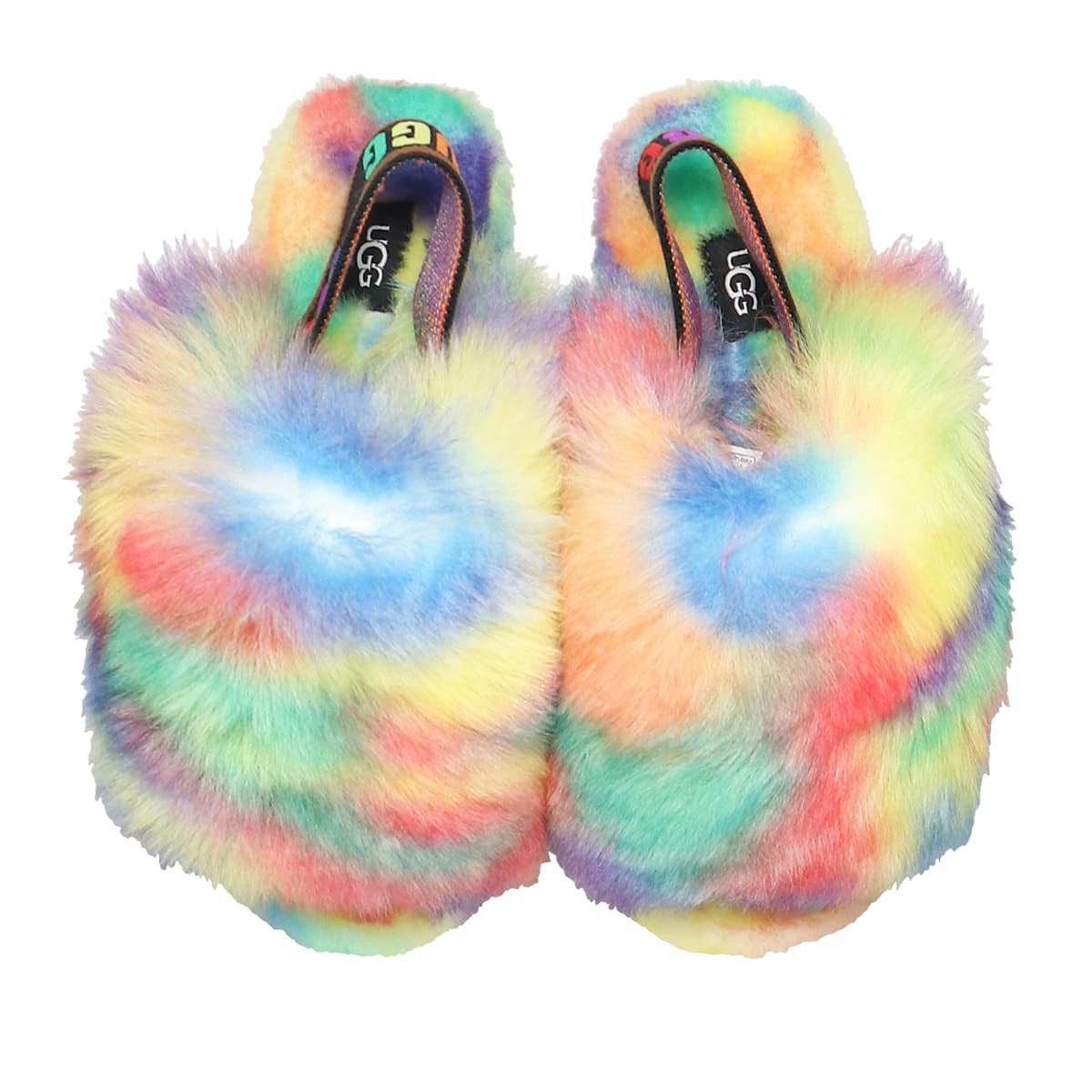 UGG W FLUFF YEAH PRIDE RAINBOW 22SS-I