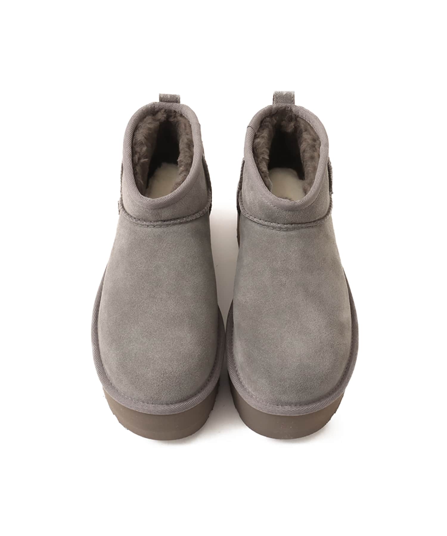 UGG W CLASSIC ULTRA MINI CHARCOALの画像