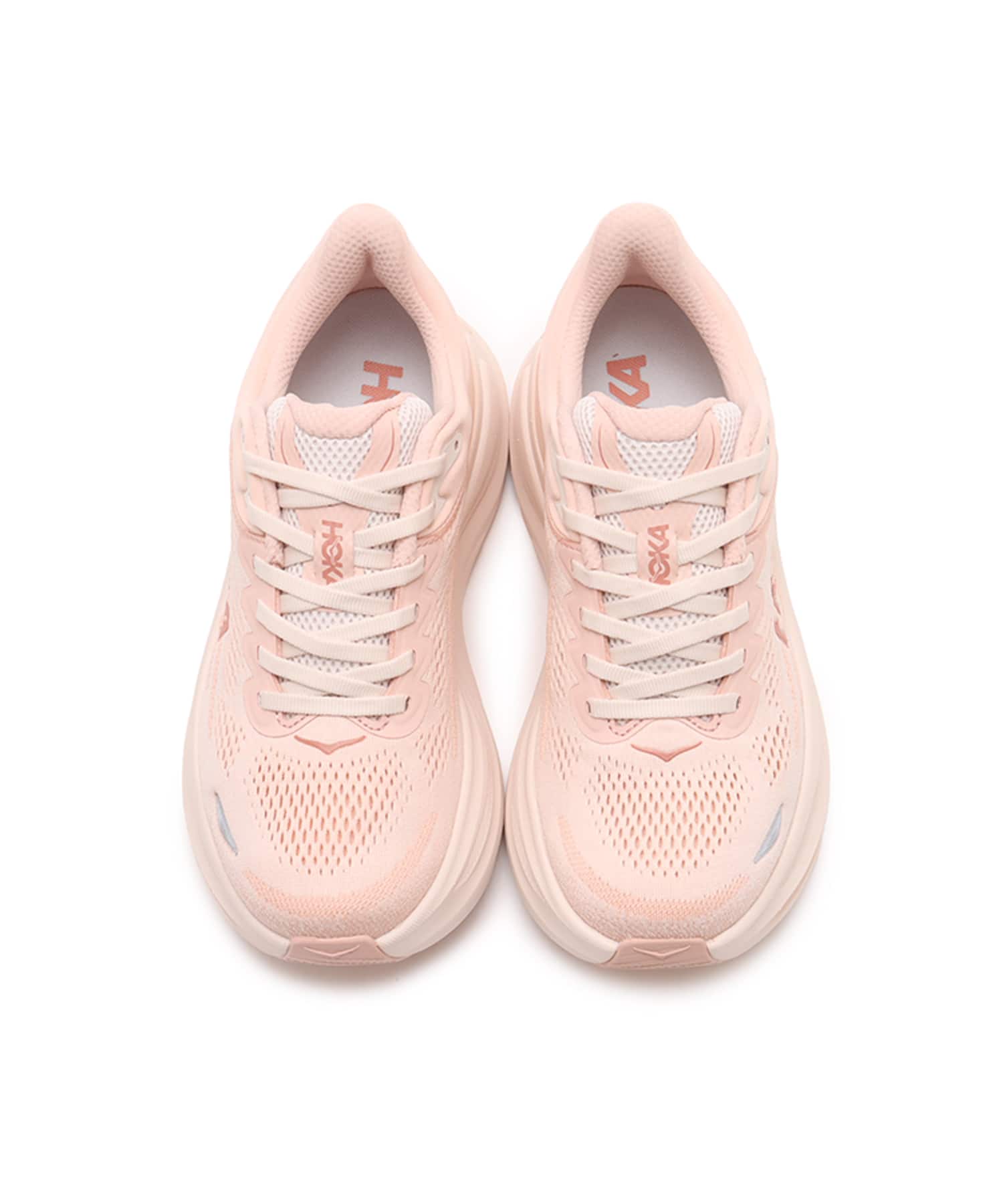 HOKA BONDI 9 ROSE LATTE / ROSE CREAMの画像