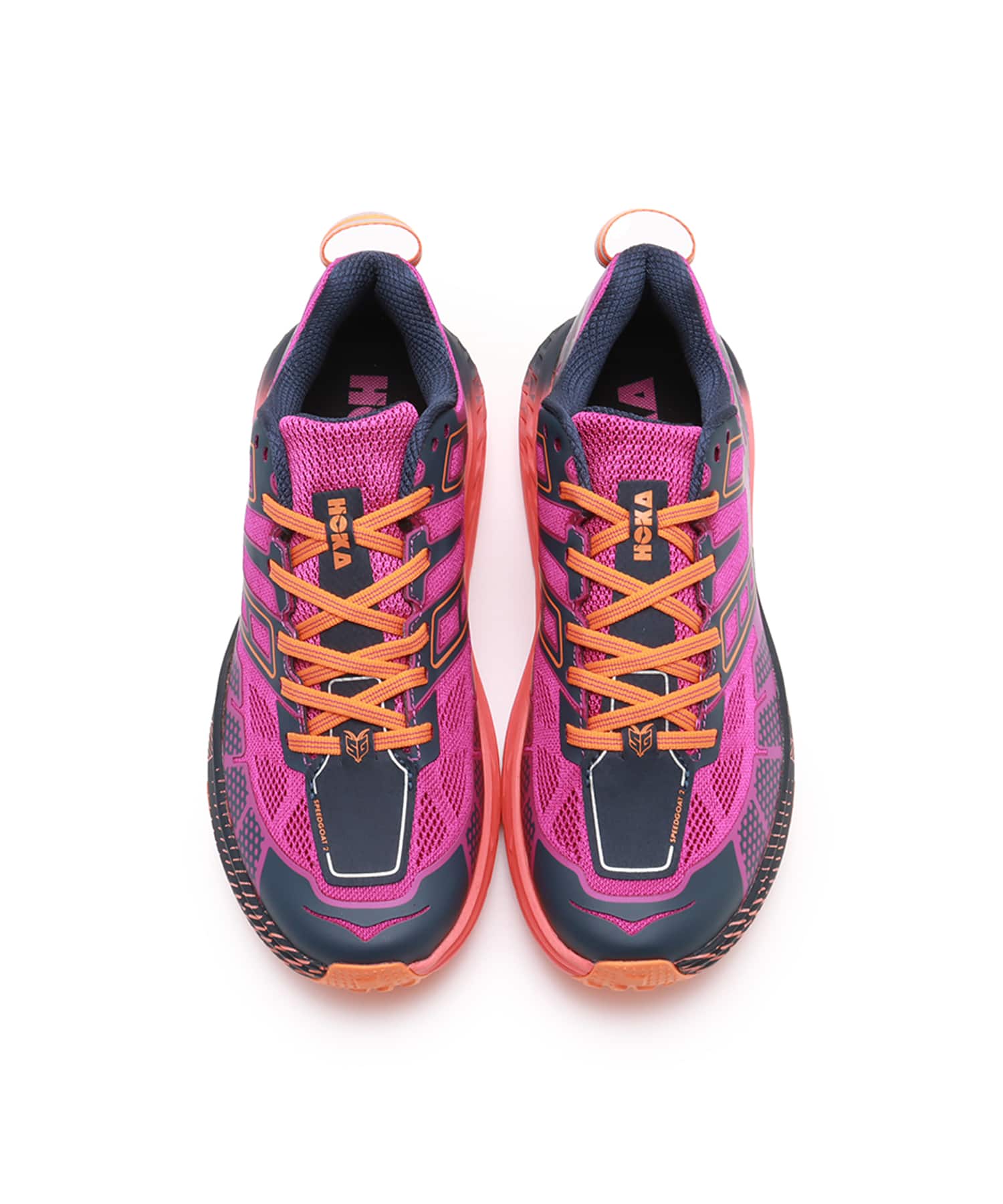HOKA SPEEDGOAT 2 WILD FLOWER / ELECTRIC TANGERINE（ホカ