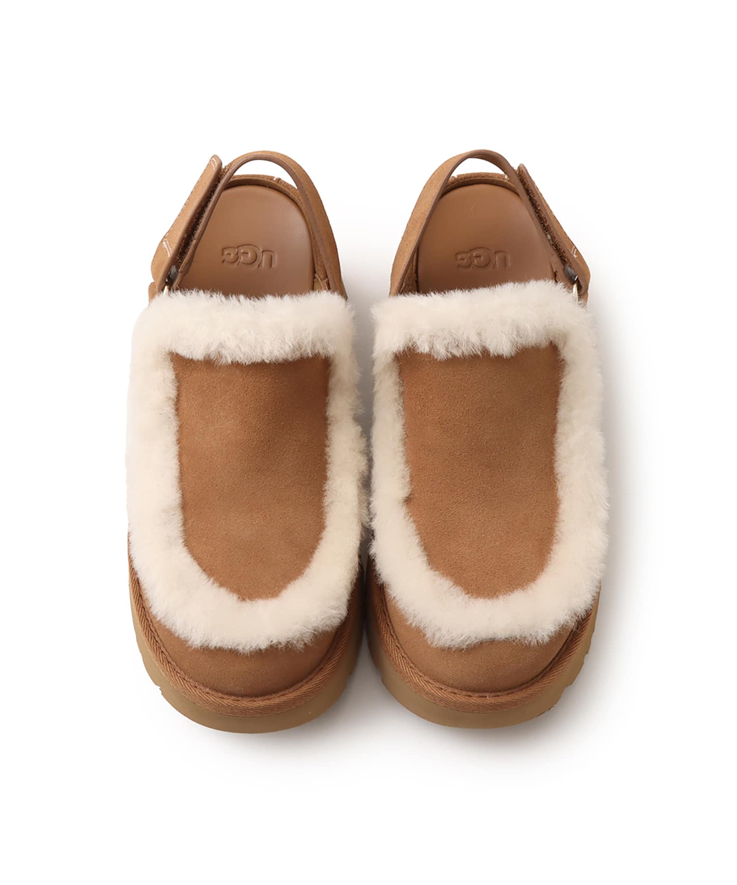 UGG W ESMEE CLOG CHESTNUTの画像