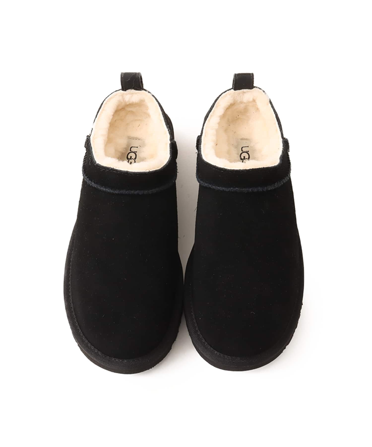 UGG W CLASSIC MICRO BLACKの画像