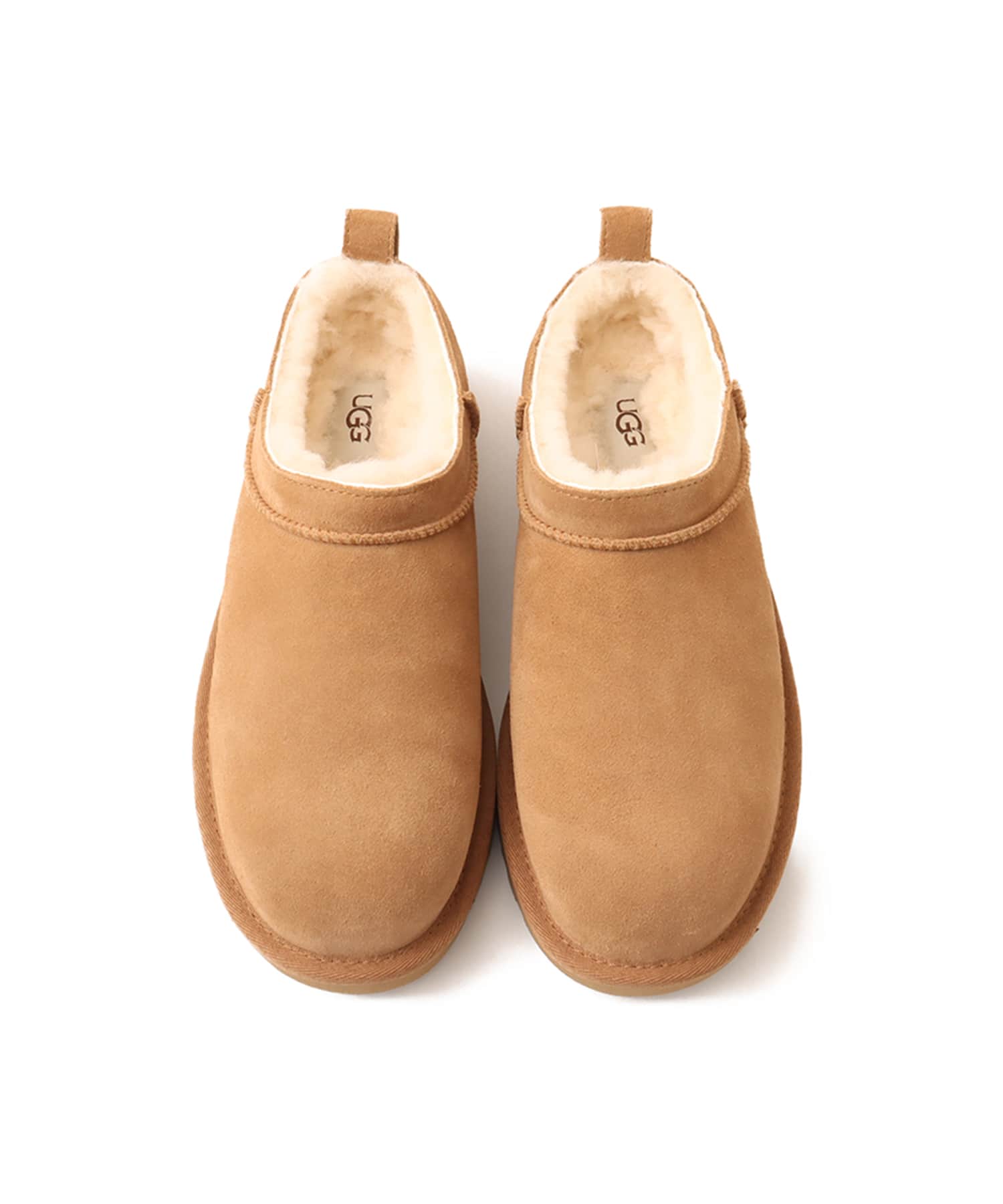 UGG W CLASSIC MICRO CHESTNUTの画像