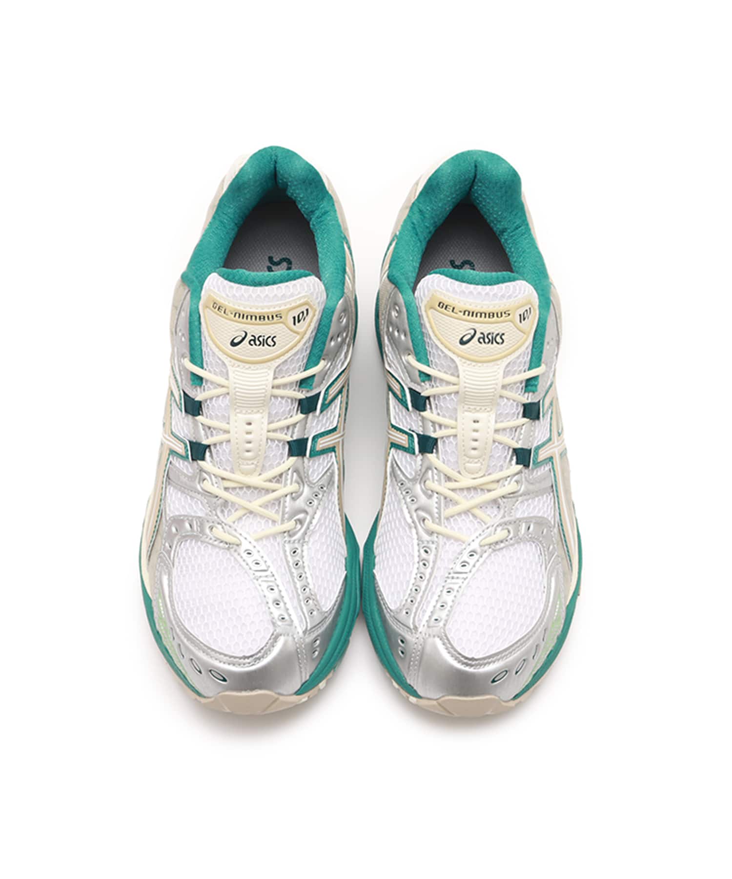 asics GEL-NIMBUS 10.1 WHITE/RAINY LAKEの画像