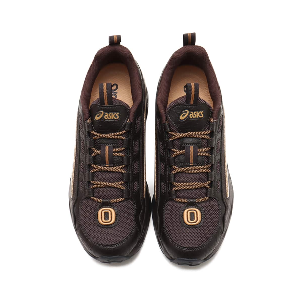 asics PROTOBLAST-CMLVIII DARK BROWN/PURE GOLDの画像