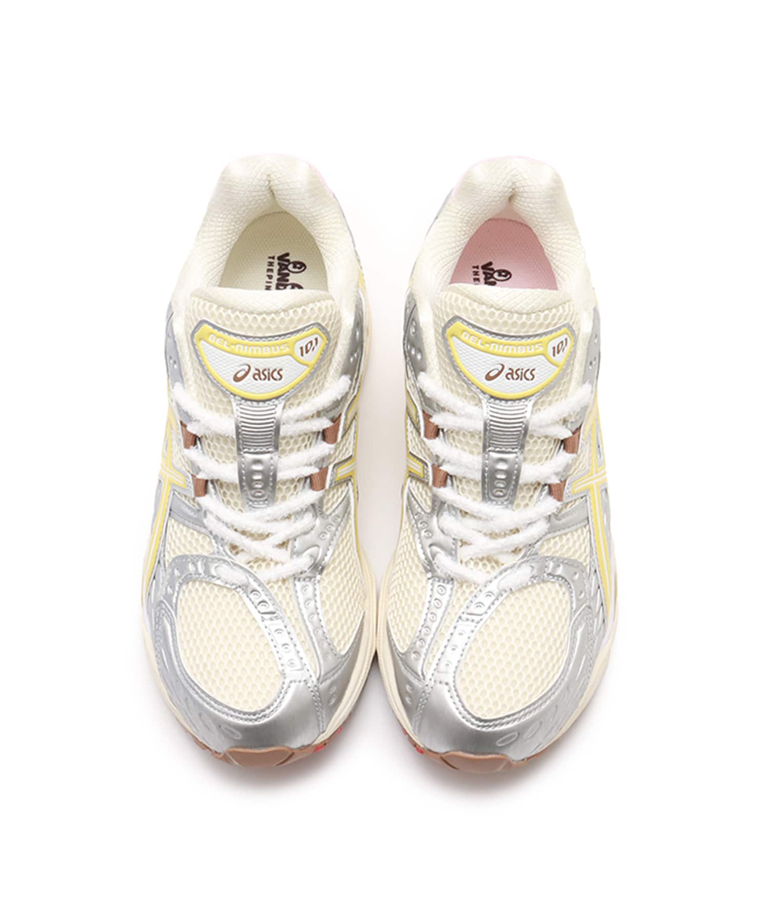 asics GEL-NIMBUS 10.1 atmos VANDYTHEPINK IVORY/PINEAPPLE SLICEの画像
