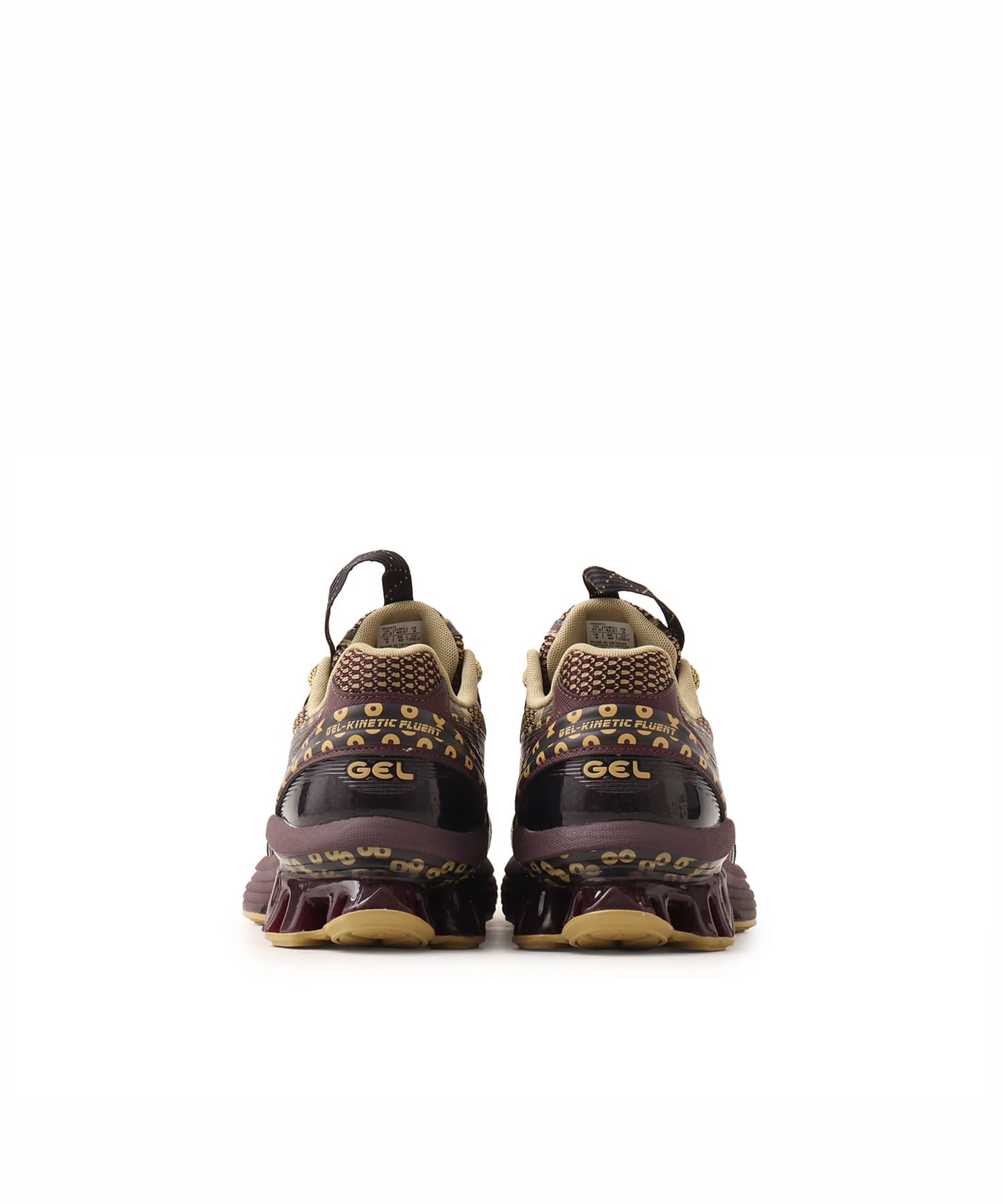 asics US7-S GEL-KINETIC FLUENT BENIIMO PURPLE/LEMONGRASSの画像