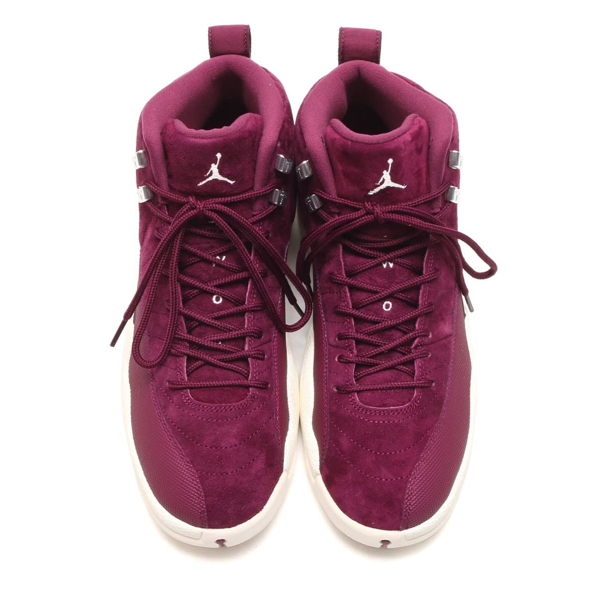 JORDAN BRAND AIR JORDAN 12 RETRO BORDEAUX/SAIL-METALLIC SILVER