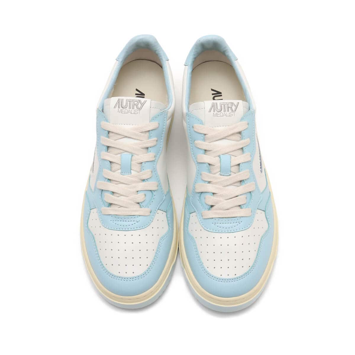AUTRY MEDALIST LOW WHT/ST BLUの画像