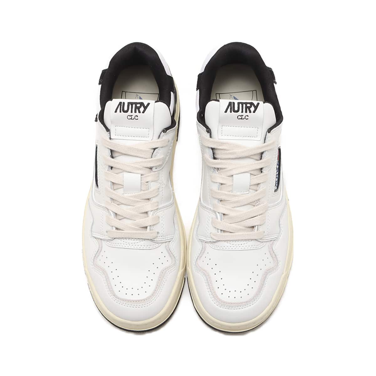AUTRY CLC LOW MM WH/BL の画像