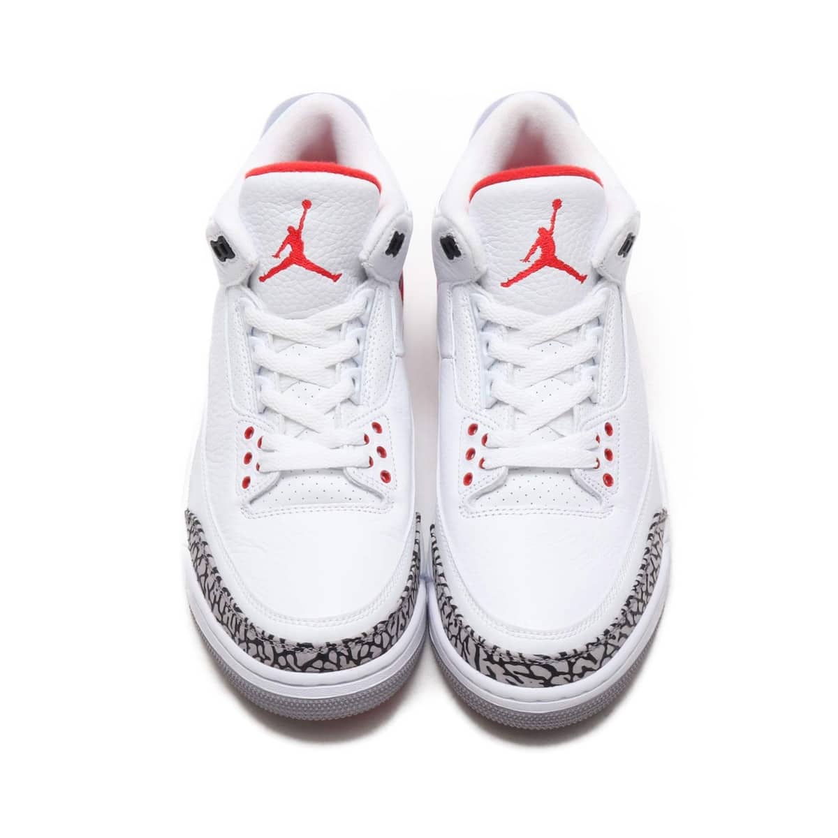 JORDAN BRAND AIR JORDAN 3 RETRO  WHITE/FIRE RED-CEMENT GREY-BLACKの画像