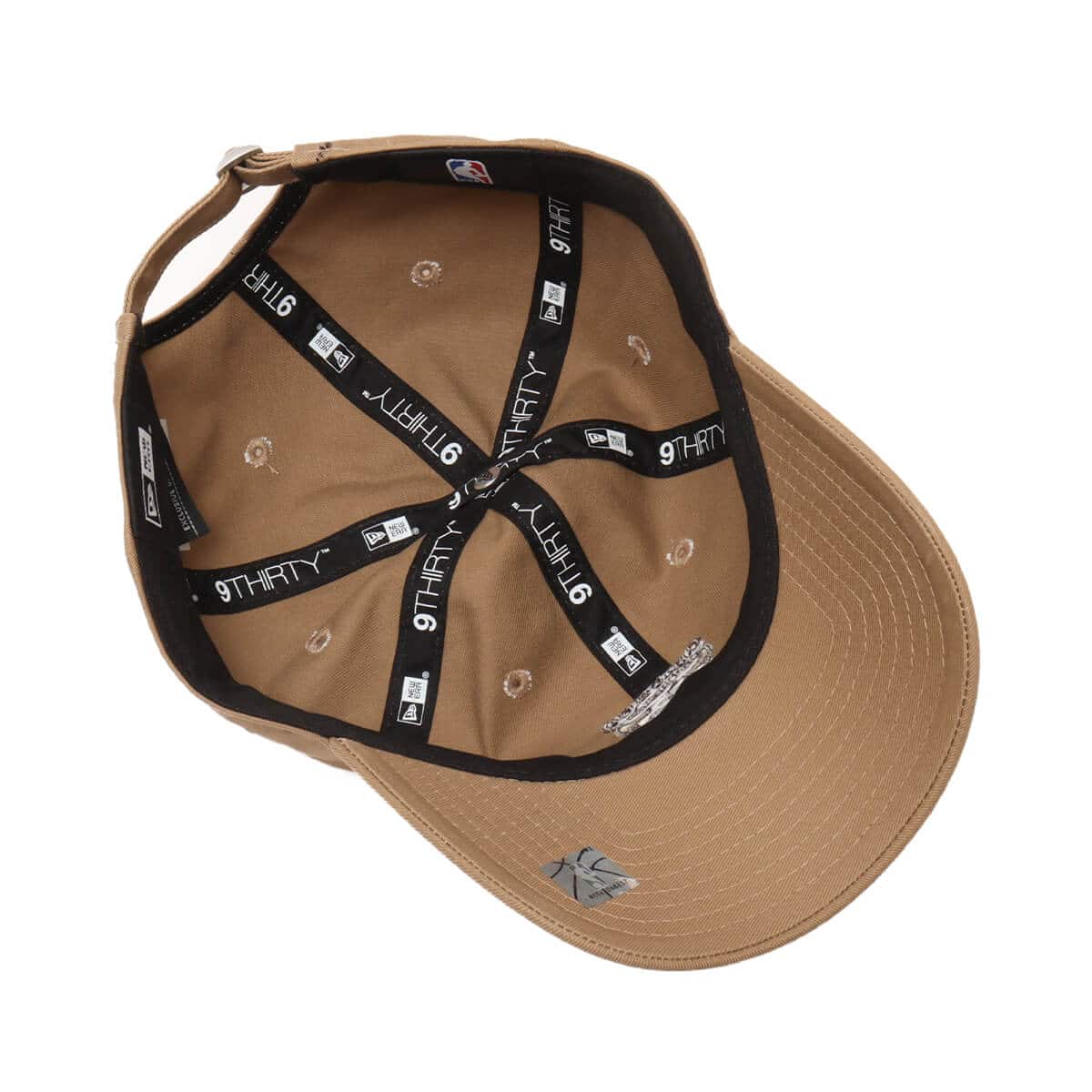 NEW ERA 9THIRTY NBA MINI LOGO Chicago Bulls KHAKIの画像