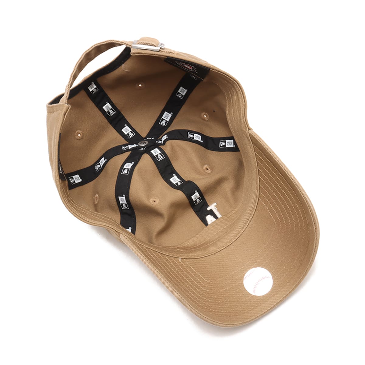 NEW ERA Casual Classic MLB MID LOGO Los Angeles Dodgers KHAKIの画像