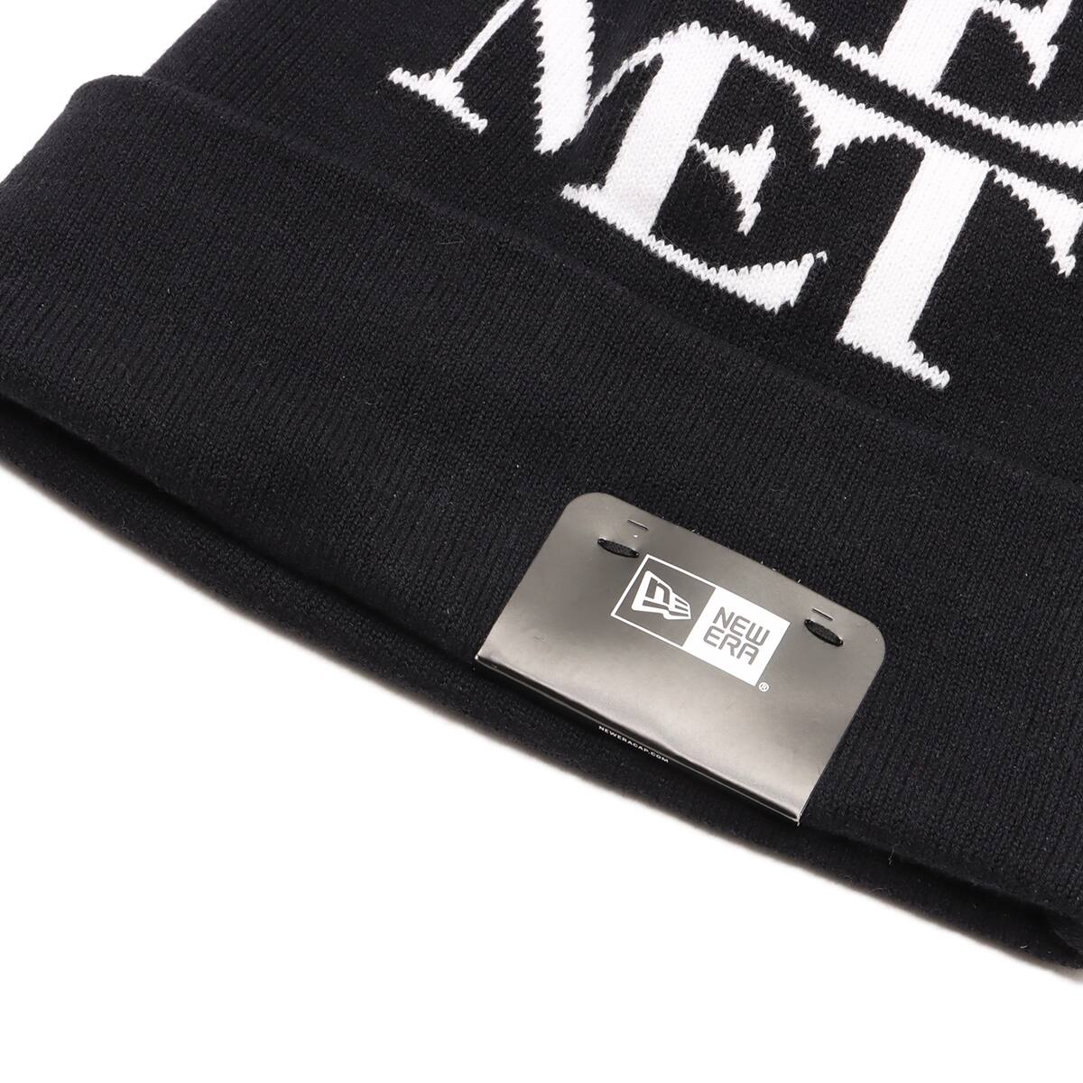 NEW ERA BASIC CUFF KNIT THE MET BLK BLACKの画像